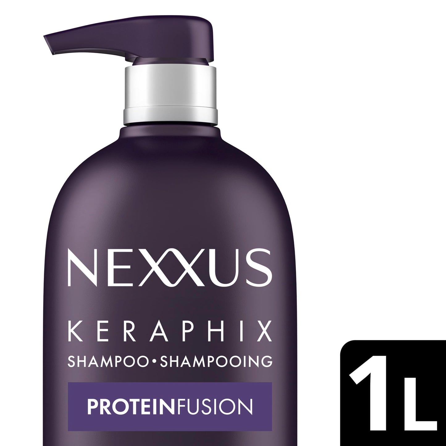 White Smoke Nexxus KERAPHIX Shampoo for Damage Repair for Damaged Hair Powered by KRT Keratin Resistance Therapy with Liquid Crystal Amino Acids 33.8 Fl oz