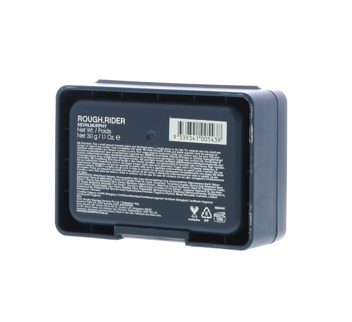 Dark Slate Gray Kevin Murphy Rough Rider Moldable Styling Clay/ 1.1oz