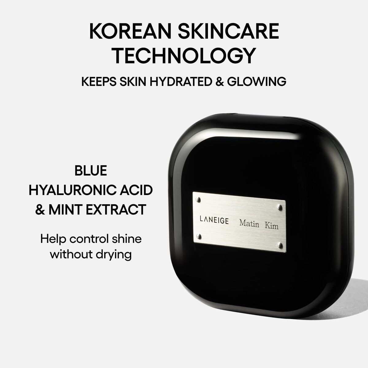White Smoke LANEIGE Matin Kim x Neo Blurring Powder: Korean Oil-Control Compact