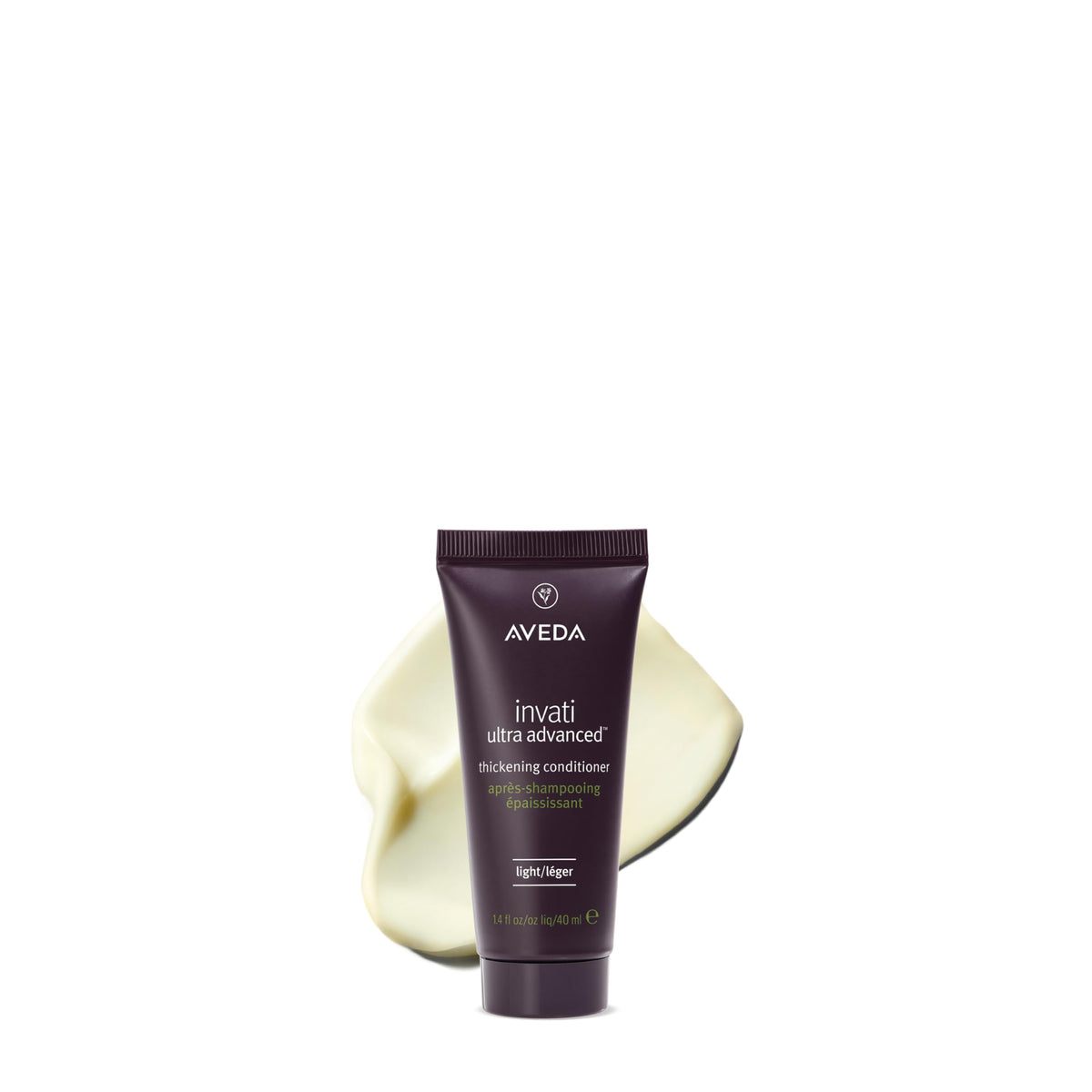 White Smoke AVEDA Invati Ultra Advanced Thickening Conditioner Light | Step 2 of 4 | Reduces Hair Loss by 77% | for Fine to Medium Thinning Hair Types | Normal to Oily Scalp | 96% Naturally Derived*, 1.3 Fl Oz