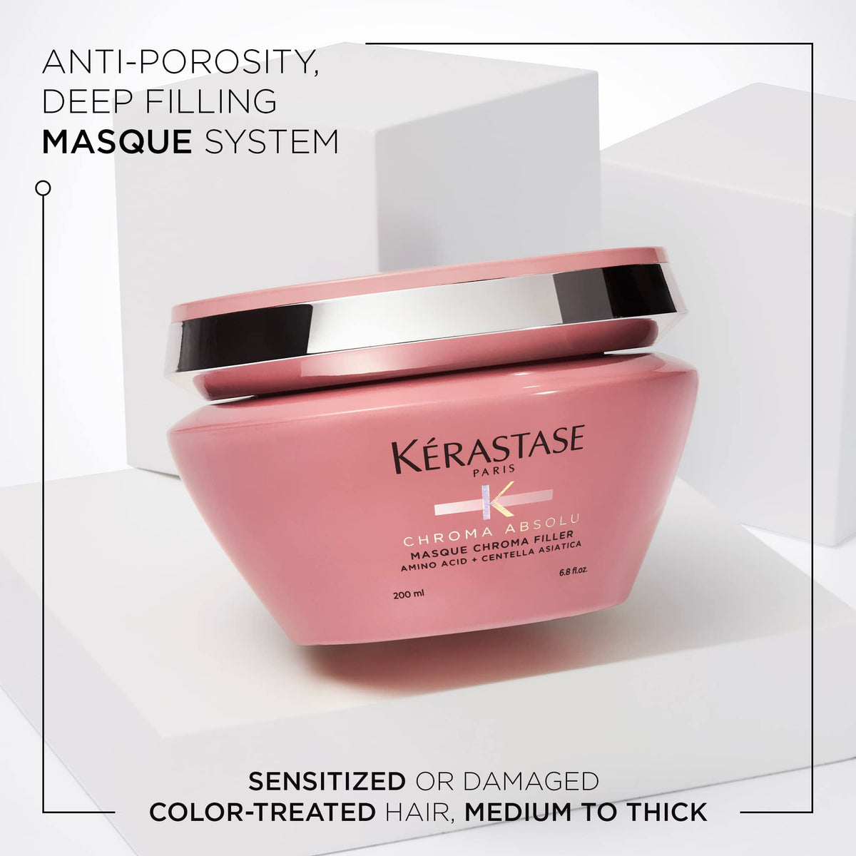 Lavender Kerastase Chroma Absolu Hair Mask – For Color-Treated Hair