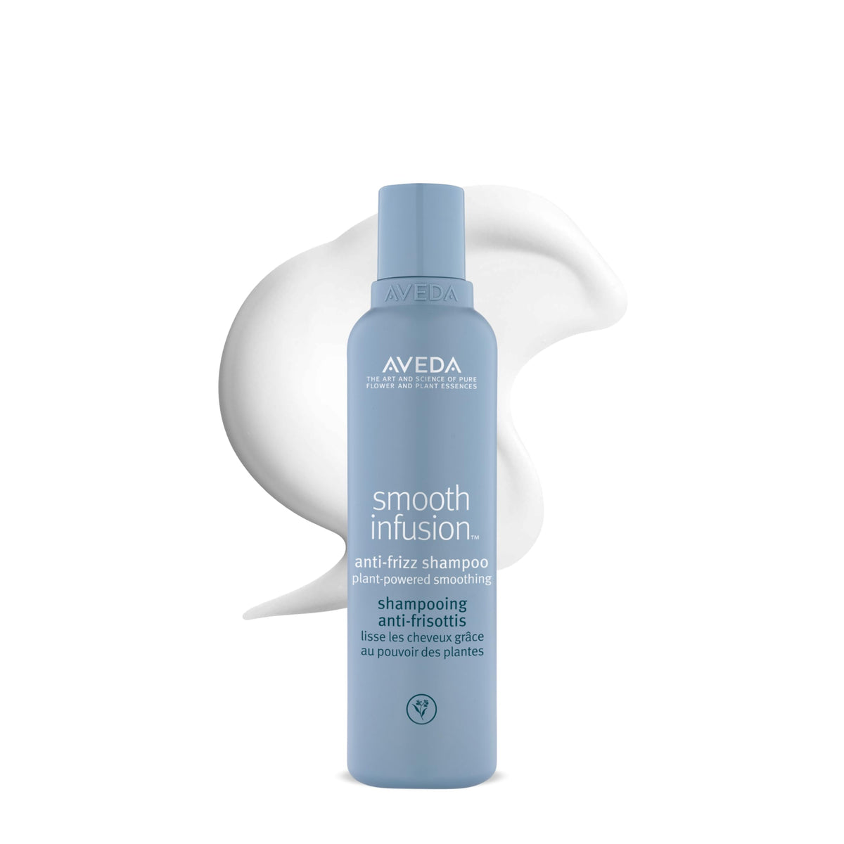 White Smoke AVEDA Smooth Infusion Anti-Frizz Shampoo | Smoothing Shampoo | Frizz Control | Protects Against Humidity | Silicone Free | for Medium and Thick Hair | 95% Naturally Derived*, 6.7 Fl Oz