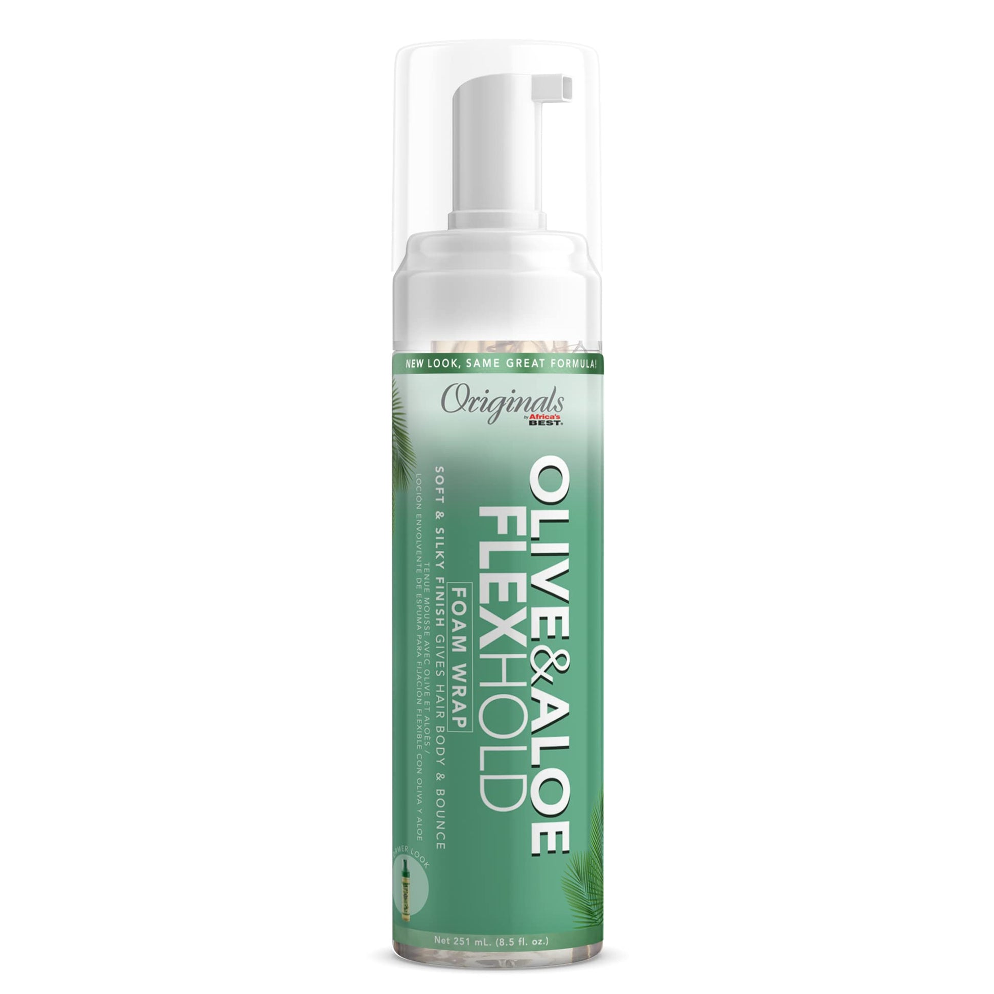 White Smoke Originals by Africa's Best Wash Day Deluxe Bundle Includes: Olive & Shea Shampoo & Conditioner, Olive & Shea Leave In Conditioner, Olive & Clove Oil Therapy, Olive & Aloe Foam Wrap Lotion