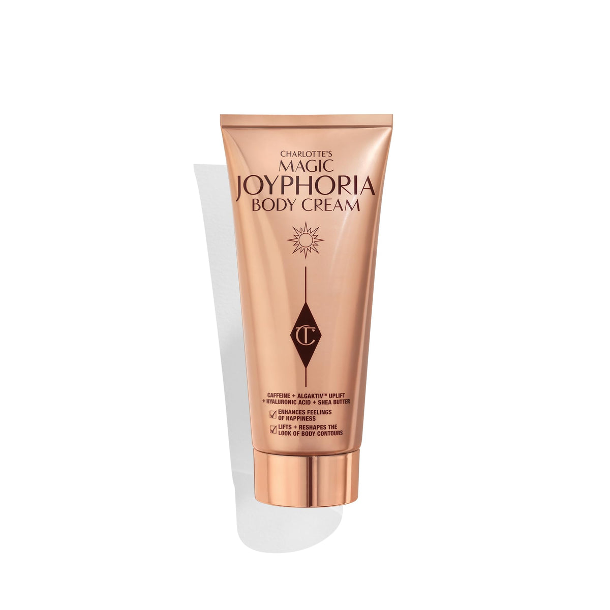 White Smoke Charlotte Tilbury Magic Joyphoria Body Cream - Floral & Vanilla Scent