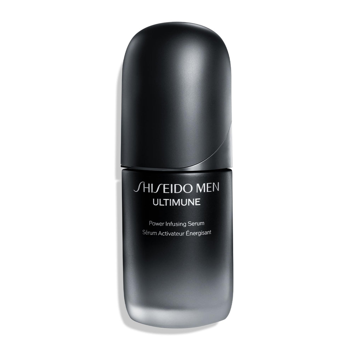 Black Shiseido Men Ultimune Power Infusing Serum - 50 mL - Improves Multiple Skin Aging Concerns - Non-Comedogenic
