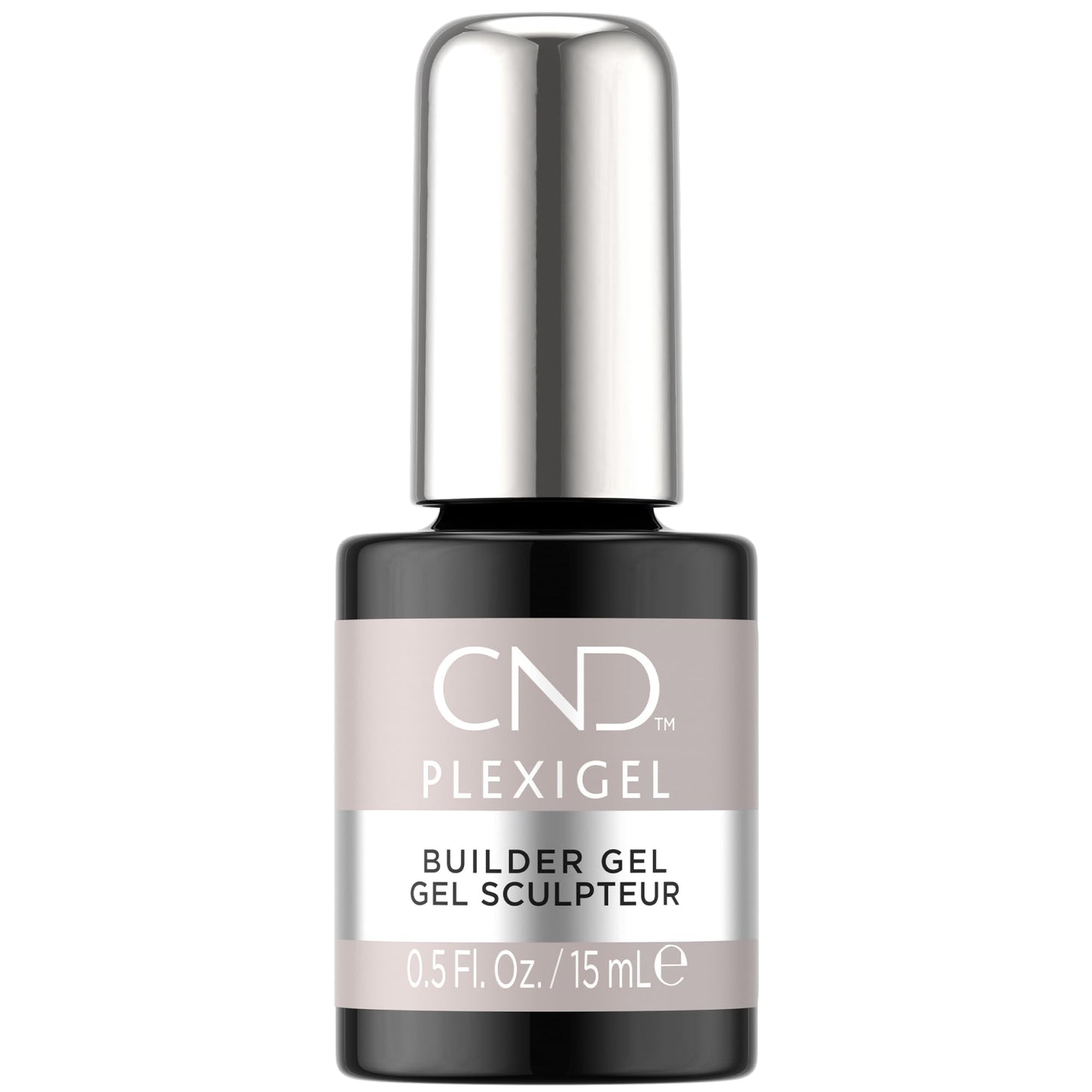 White Smoke CND Plexigel Porcelain, 0.5 fl oz.