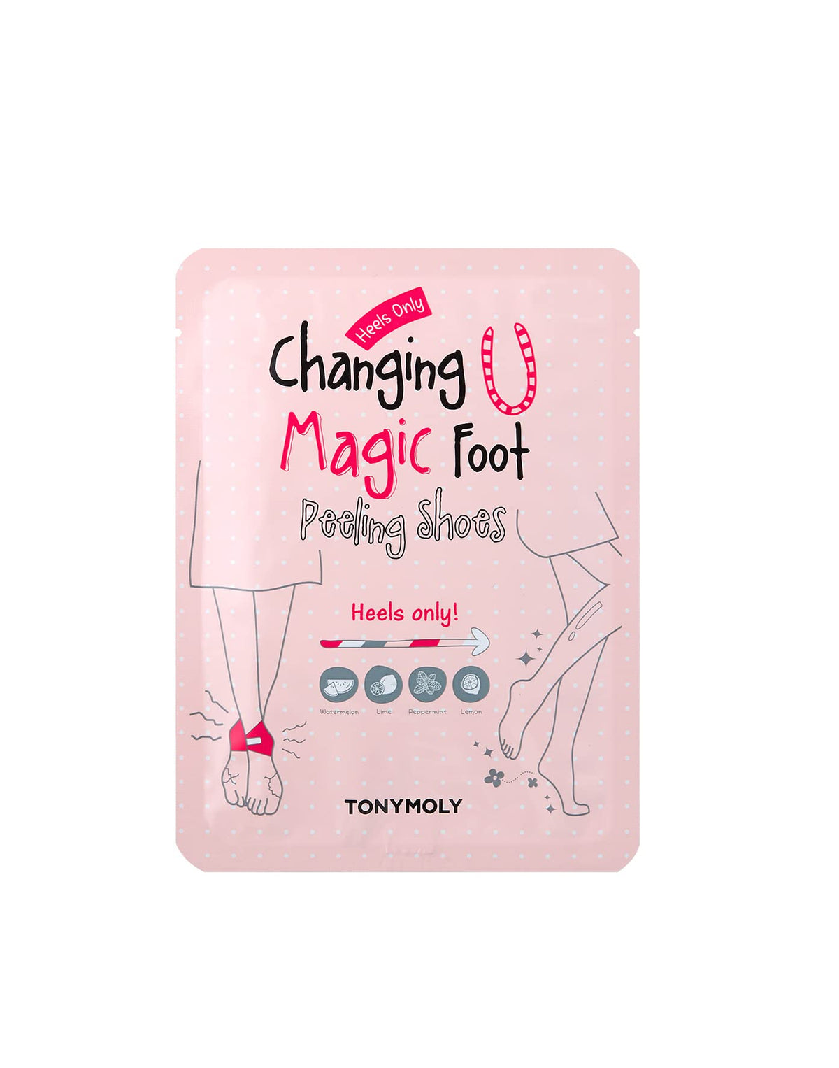 Thistle TONYMOLY Changing U Magic Foot Peel - Removes Calluses, Cracked Heels, 1pk