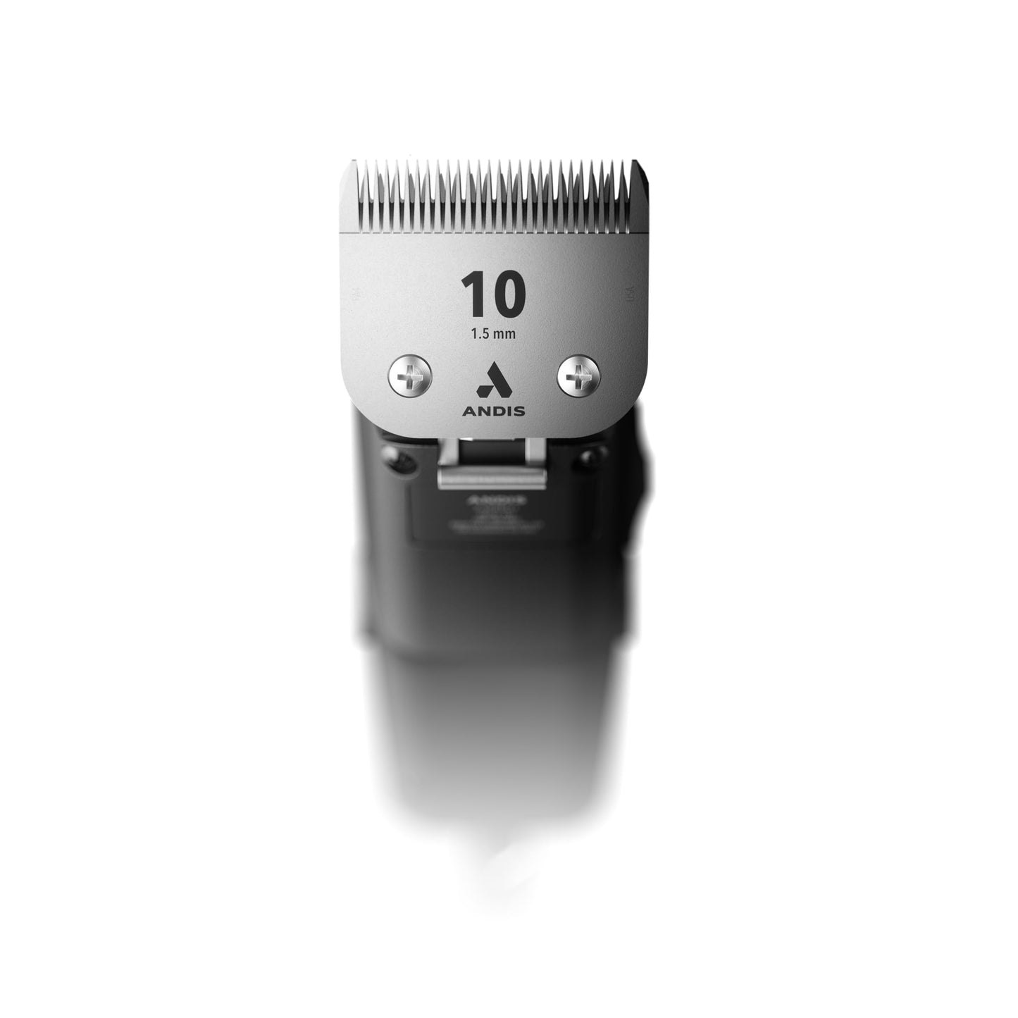 White Smoke Andis 12845 Ultra-Light 2-Speed Professional-Grade Detachable Blade Clipper, Animal/Dog Grooming, for All Coats & Breeds, AG, Black