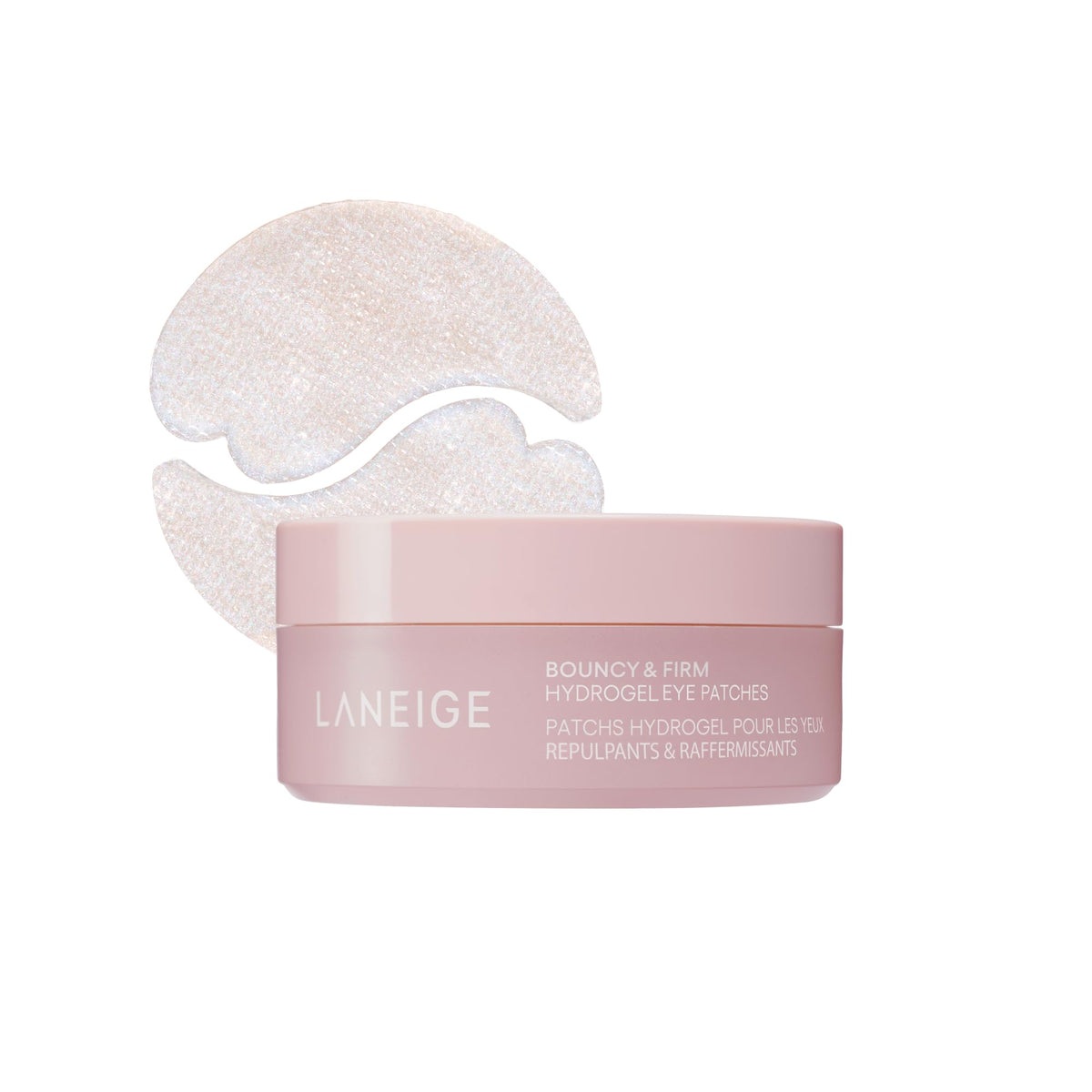 White Smoke LANEIGE Bouncy & Firm Hydrogel Eye Patches