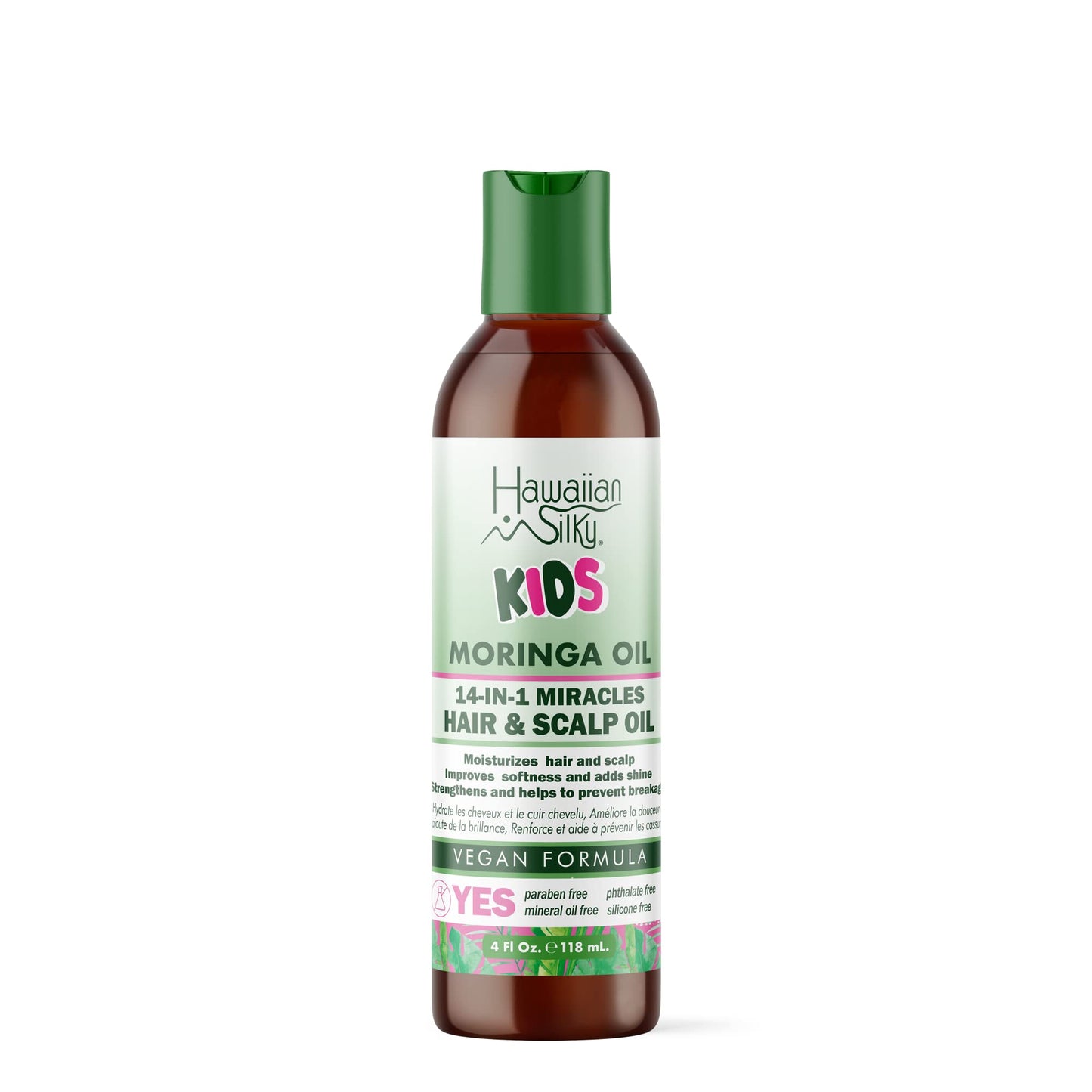 White Smoke Hawaiian Silky Kids Moringa Oil & Shea Butter Oil