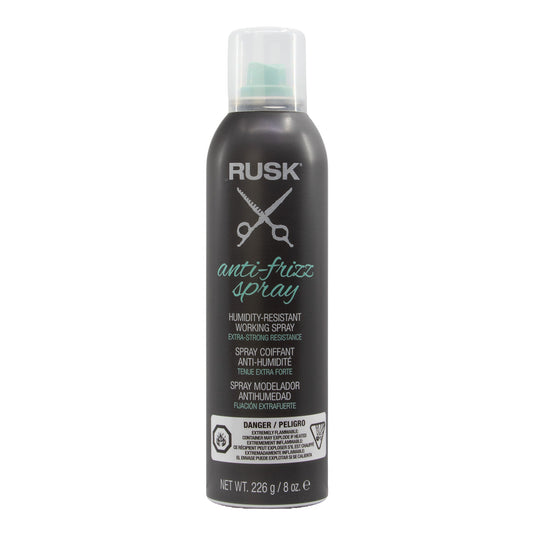 Dark Slate Gray RUSK Anti-Frizz Spray Humidity Resistant (8oz)
