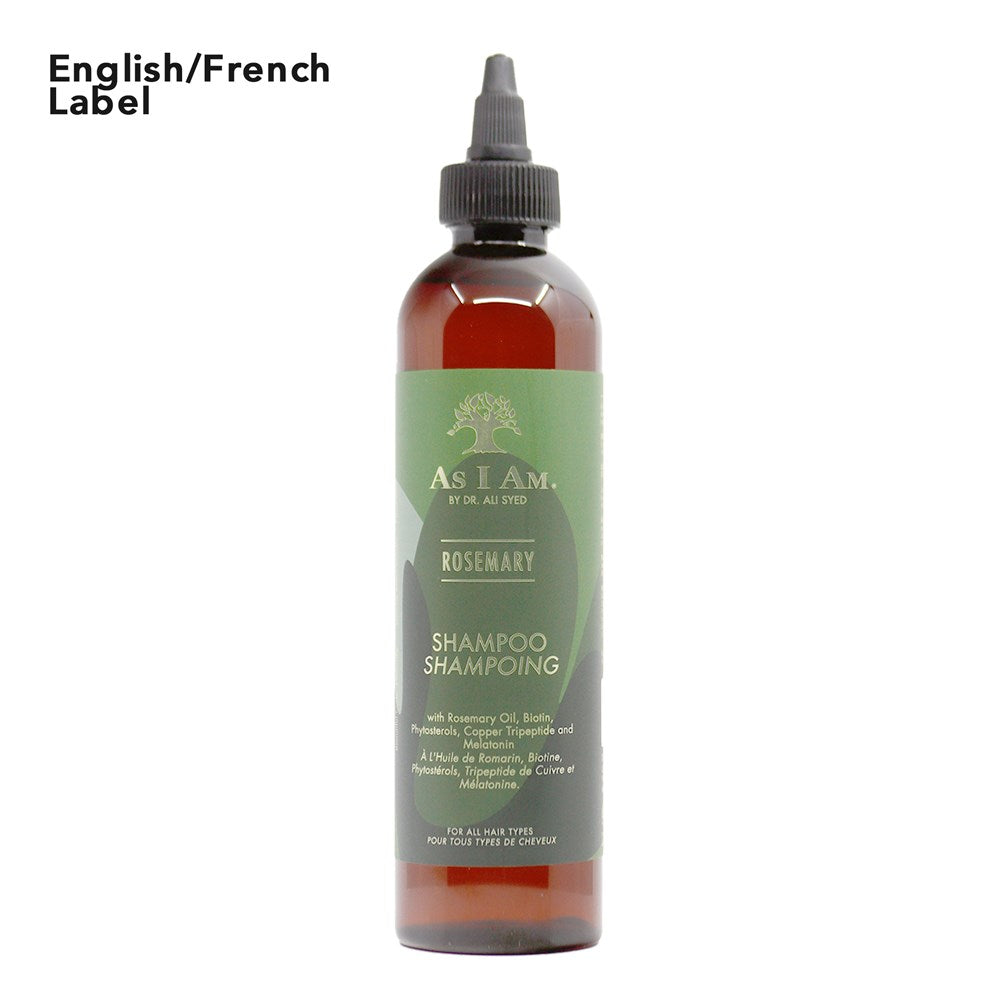 White Smoke AS I AM Rosemary Shampoo (8oz)