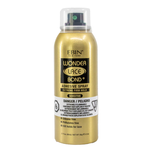 White Smoke EBIN Wonder Lace Bond Adhesive Spray Extreme Firm Hold