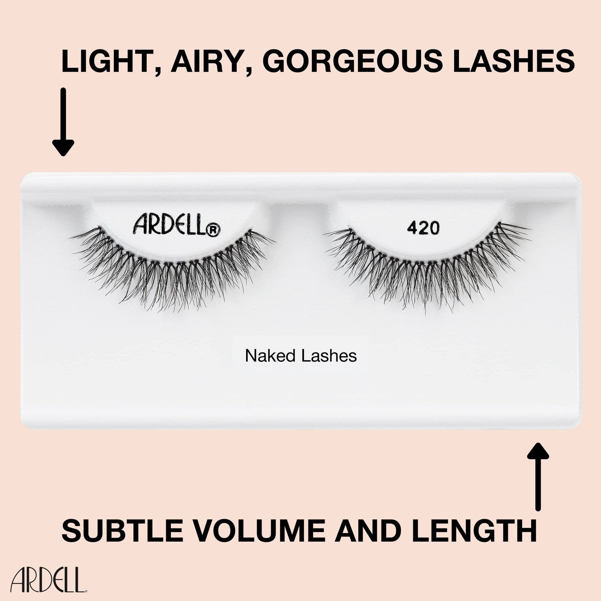 Antique White Naked Lashes 420