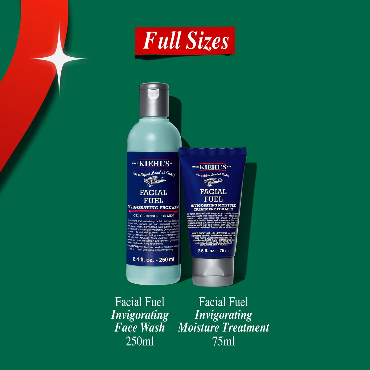 Dark Slate Gray Kiehl's - Facial Fuel Men's Energizing Moisturizer