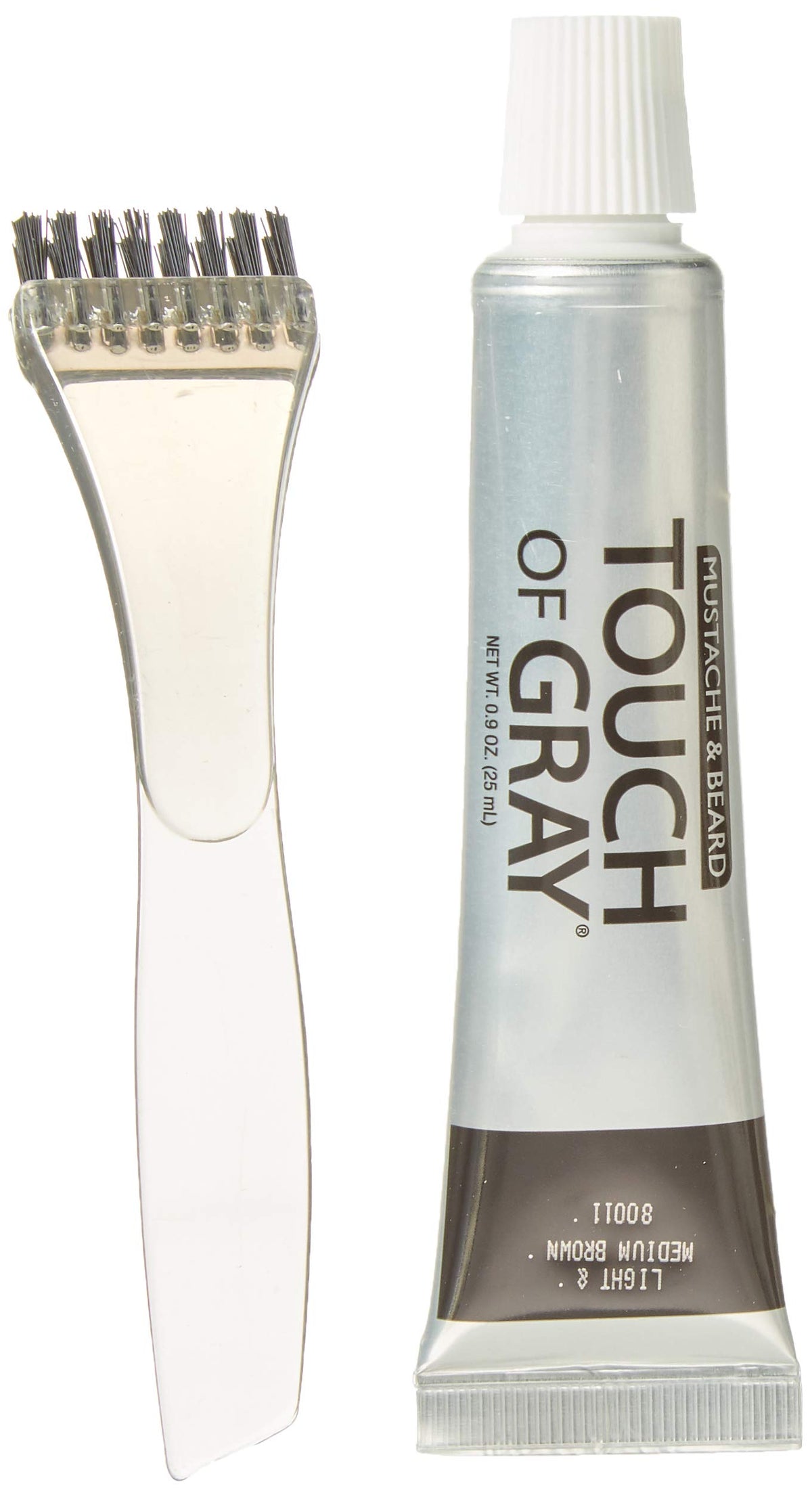 White Smoke JUST FOR MEN Touch of Gray Hair Color, Mustache & Beard Kit, Light & Medium Brown B-25/35, 1 ea ( Pack of 3)