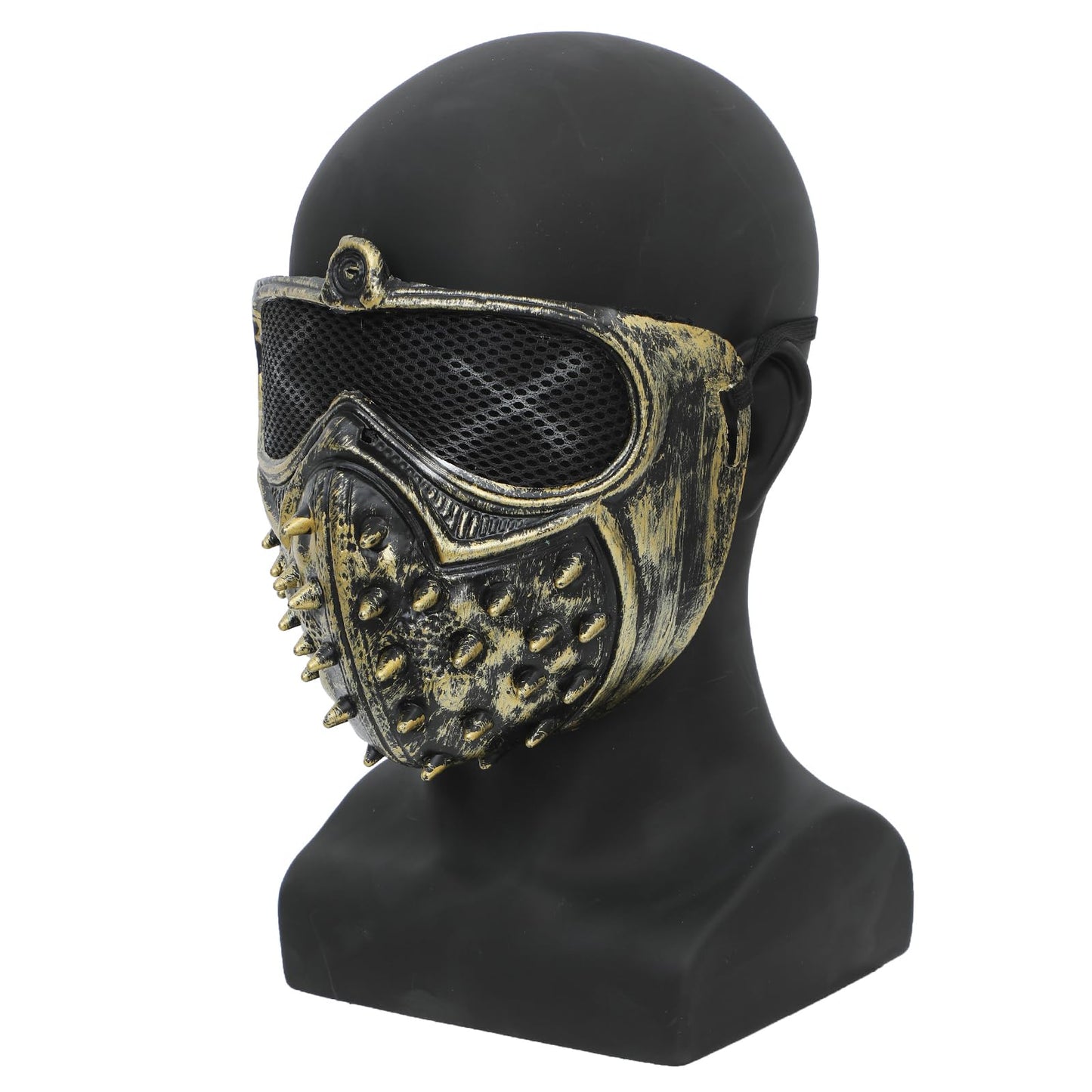 White Smoke AMLUCKS Male Mannequin Head Professional PVC Manikin Head for Display Wigs Hats Headphone Mask Sunglasses Scarf Jewelry Display Stand (Black)