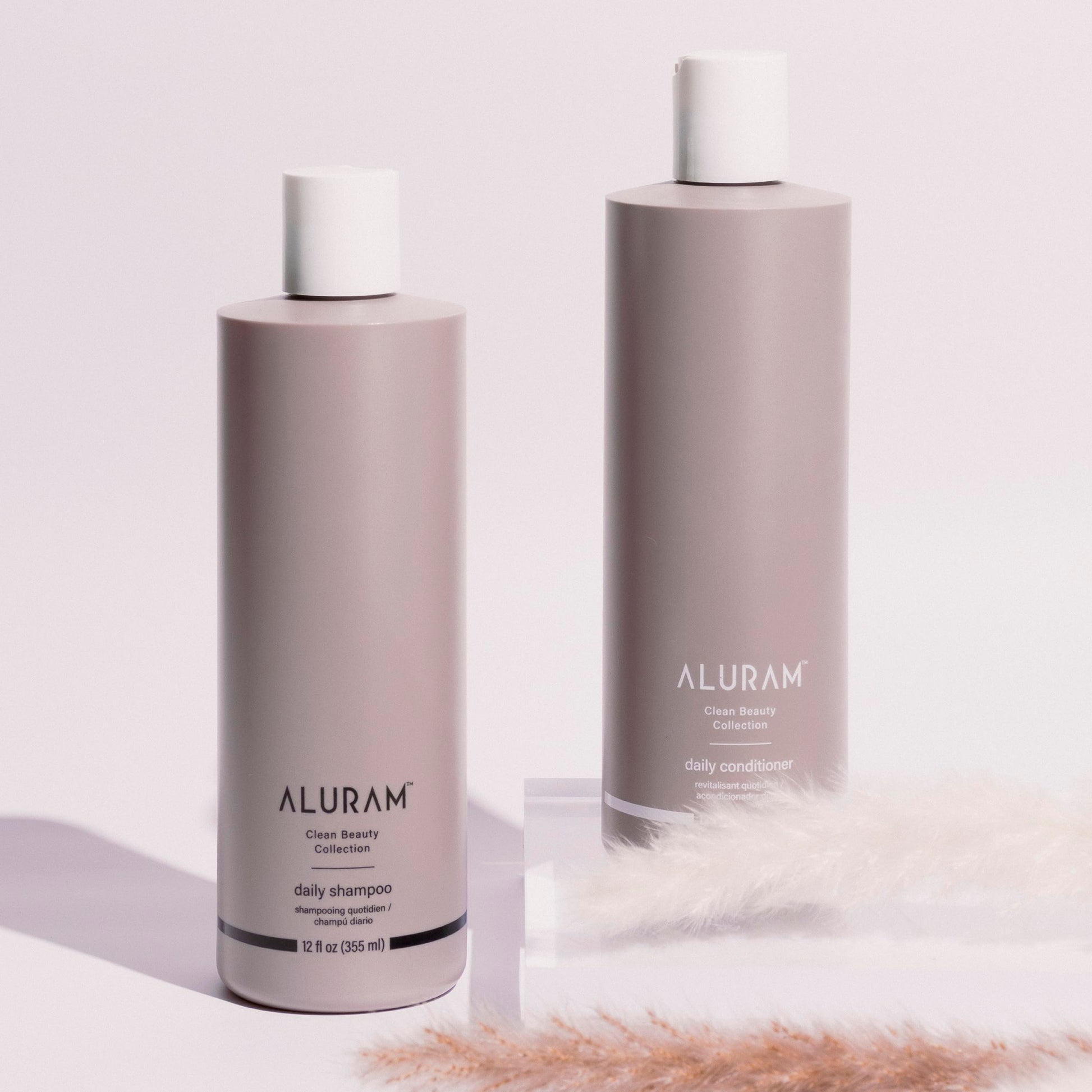 Lavender Aluram Coconut Water Daily Shampoo for Men and Women, Detoxifying Hydration and Volume for All Hair Types