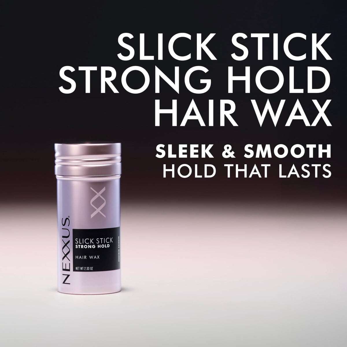 Black Nexxus Styling Slick Stick Strong Hold Hair Wax, 2.33 oz