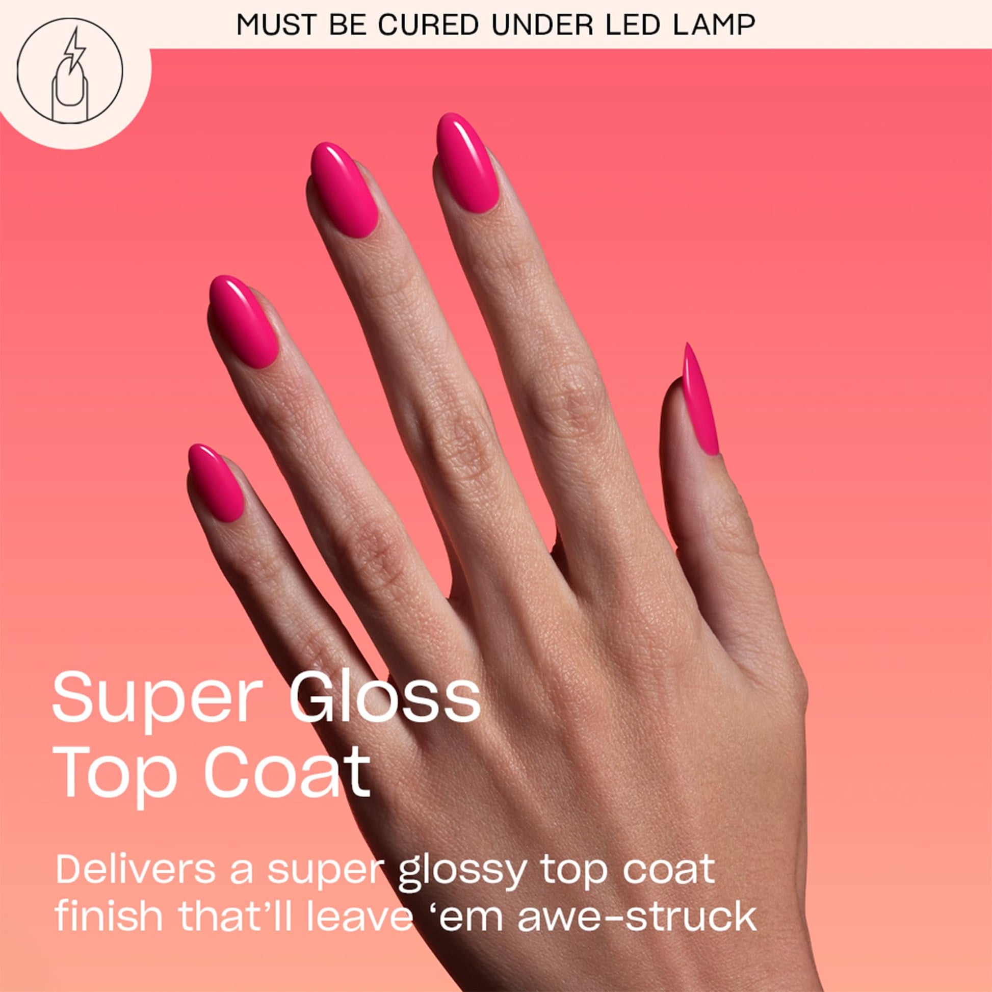 Salmon OPI GelColor System Bundle | Super Base Coat + Super Gloss Top Coat + OPI Star Light Gel Lamp 3.0, Premium LED Curing Lamp