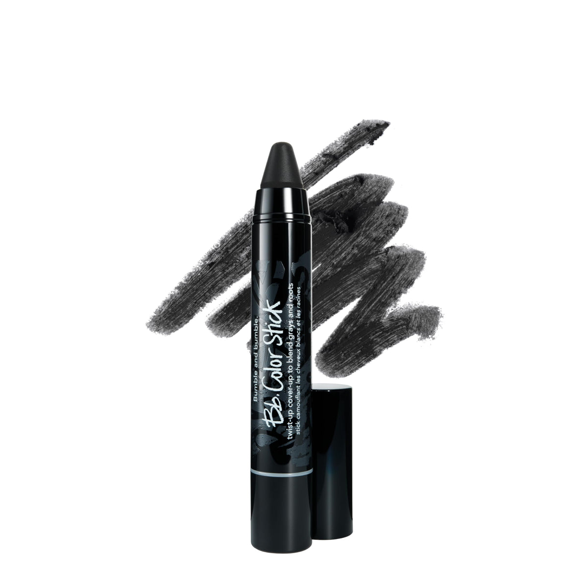 White Smoke Bumble and bumble. Color Stick | Gray Hair + Root Cover Up in Natural Shades | Portable, Mess-Free Twist Up Design | Black, 1 Count
