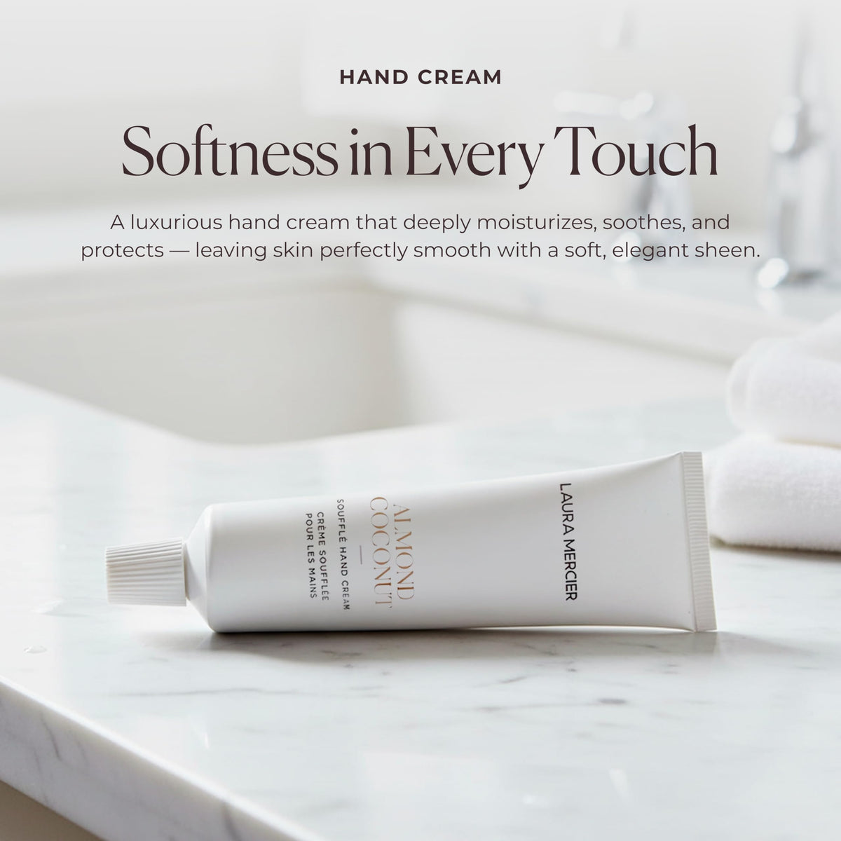 Lavender Laura Mercier Soufflé Hand Cream