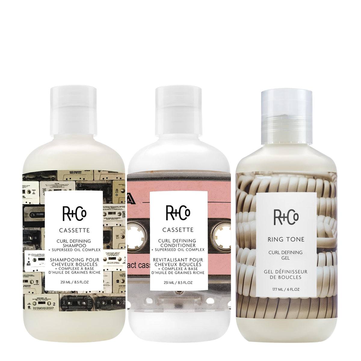 White Smoke R+Co CASSETTE Curl Defining Masque 2 Pack