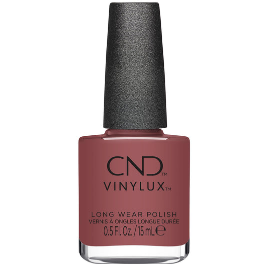 White Smoke CND Vinylux Longwear Red Nail Polish, Gel-like Shine & Chip Resistant Color, Rose-Mance, 0.5 fl. oz
