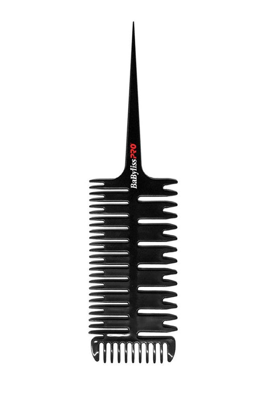 White Smoke BABYLISS PRO Coloring Comb with Pin tail