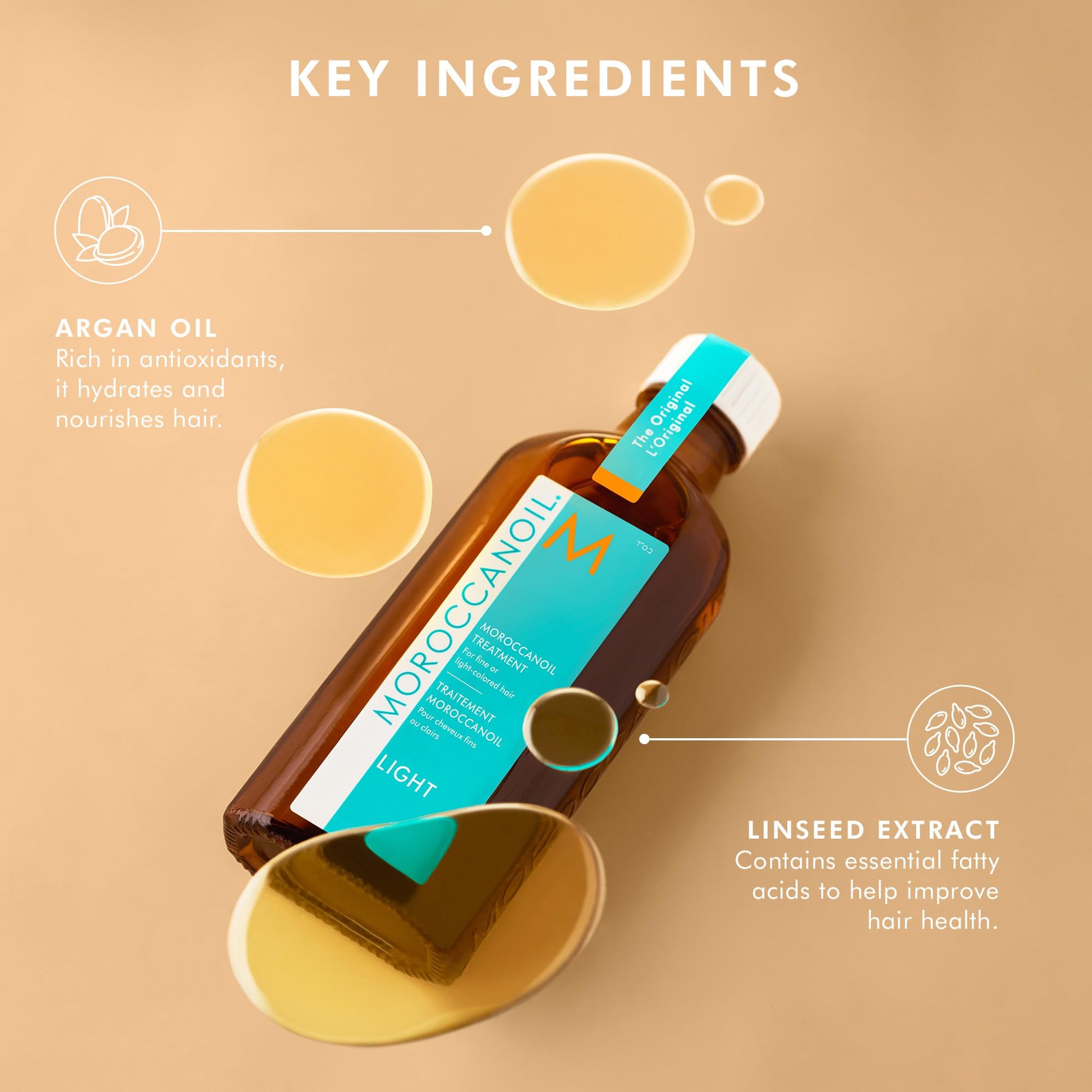 Tan Moroccanoil Treatment Light, 1.7 Fl. Oz.