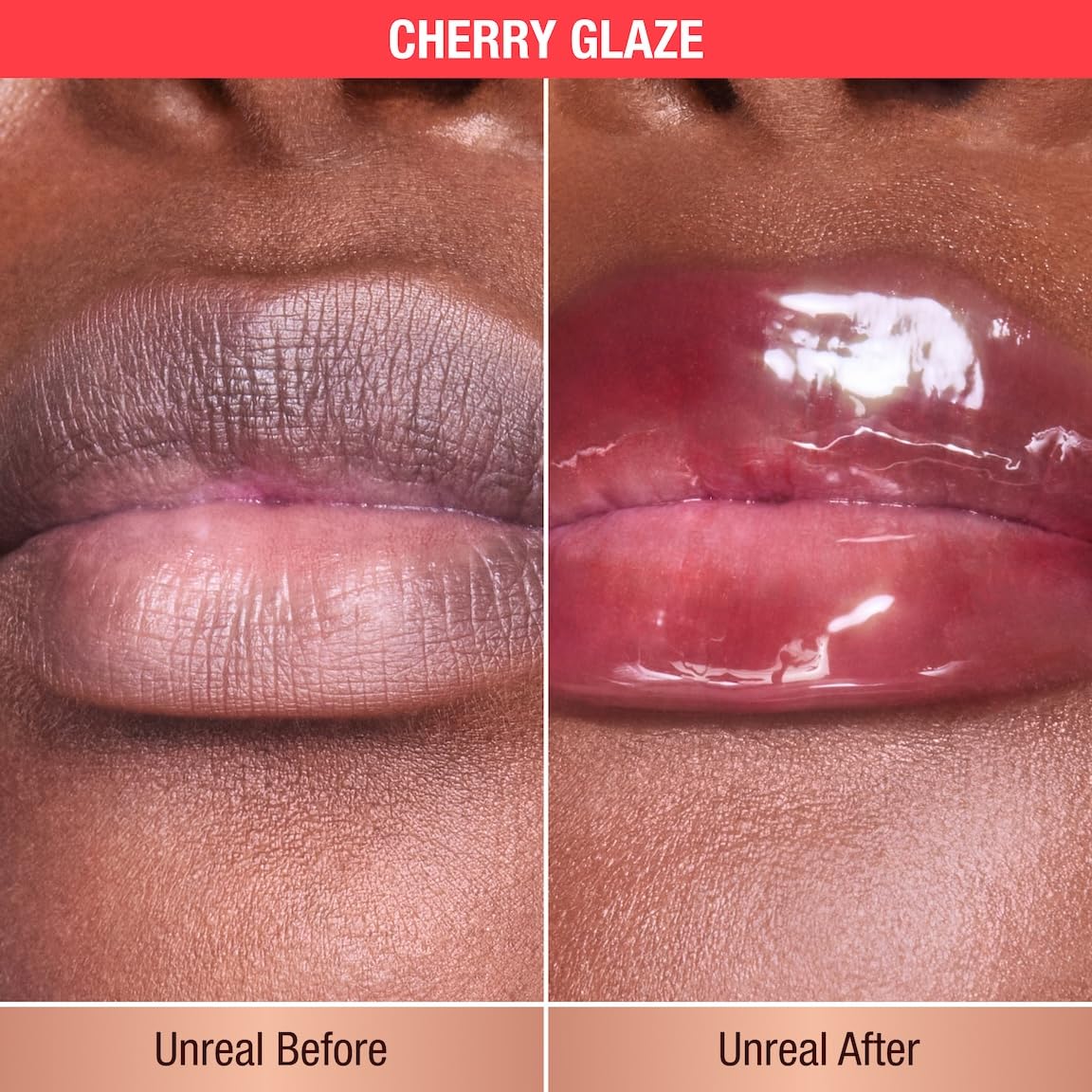 Dark Salmon Charlotte Tilbury Healthy Glow Nectar Lip Oil - Sheer Tinted Lip Gloss Oil