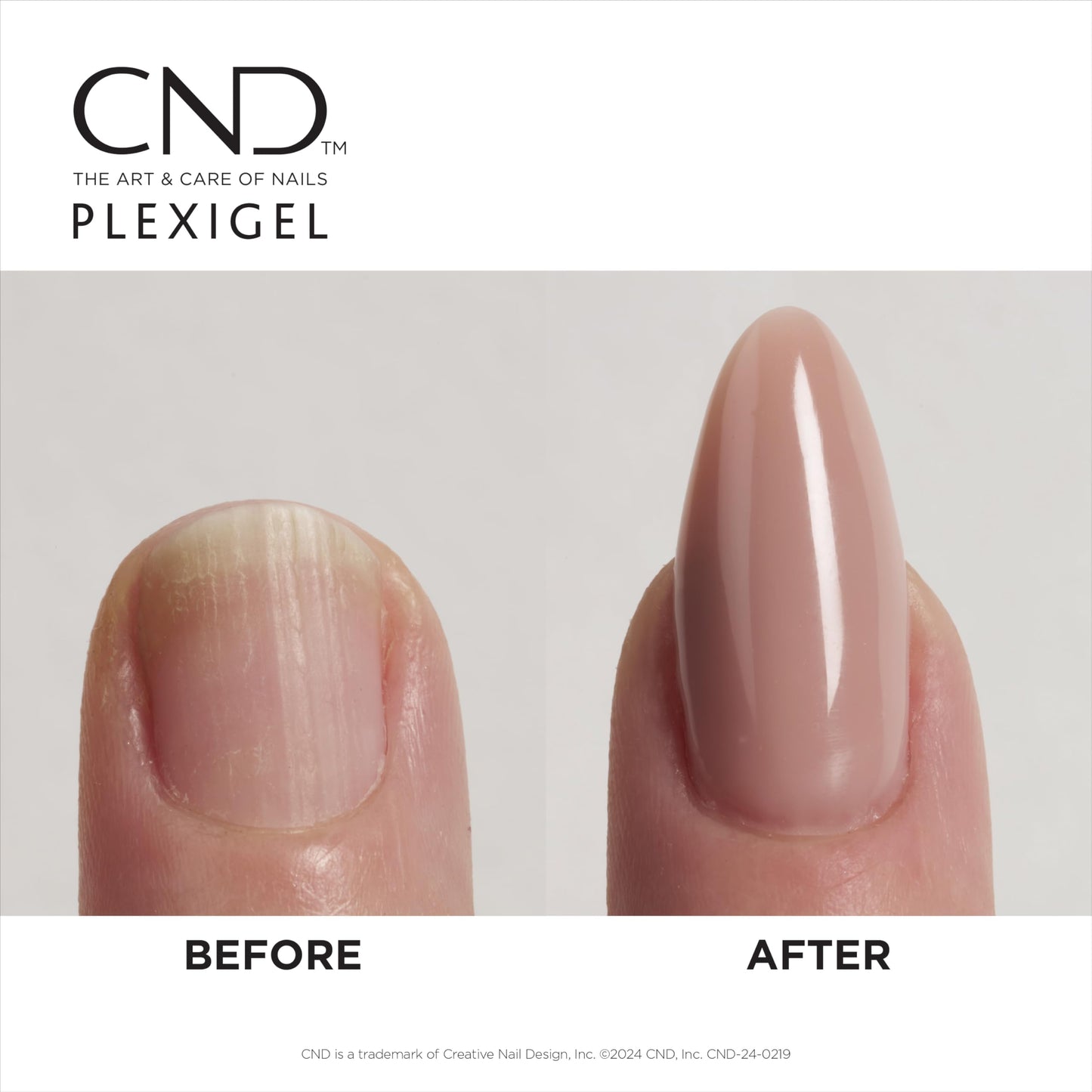 White Smoke CND Plexigel Bonder, 0.5 fl oz.
