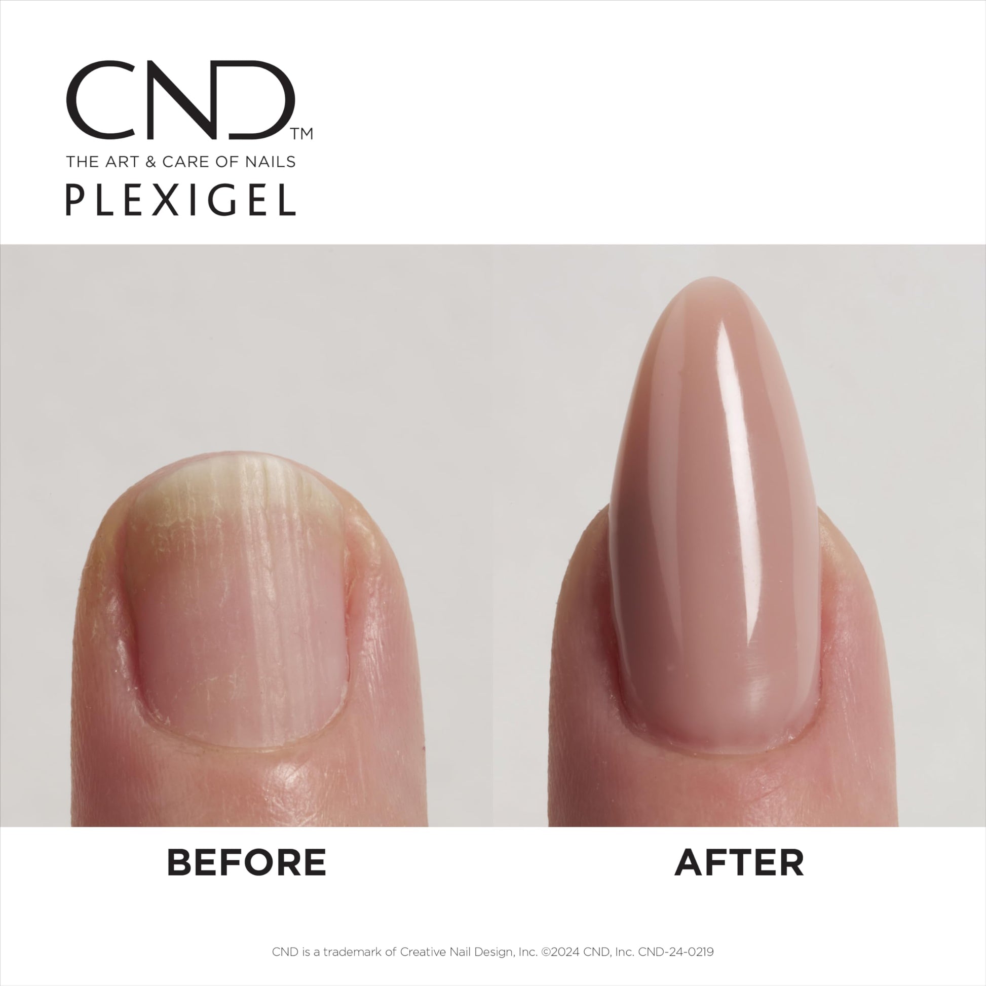 White Smoke CND Plexigel Bonder, 0.5 fl oz.