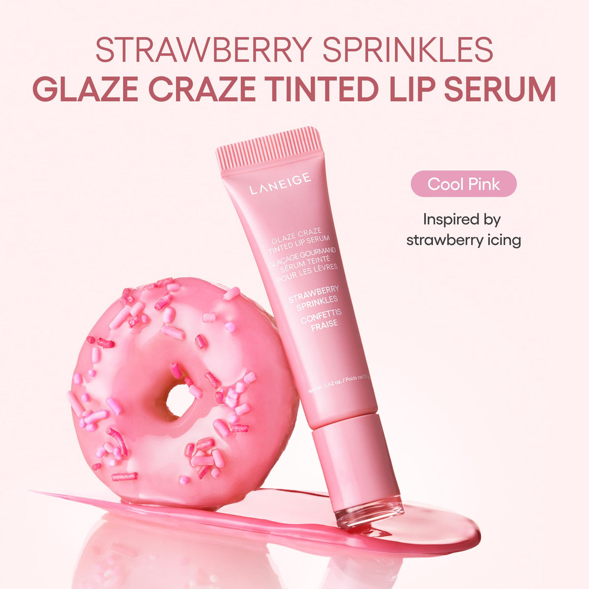 White Smoke LANEIGE Blurred Skin & Glowy Lips Set