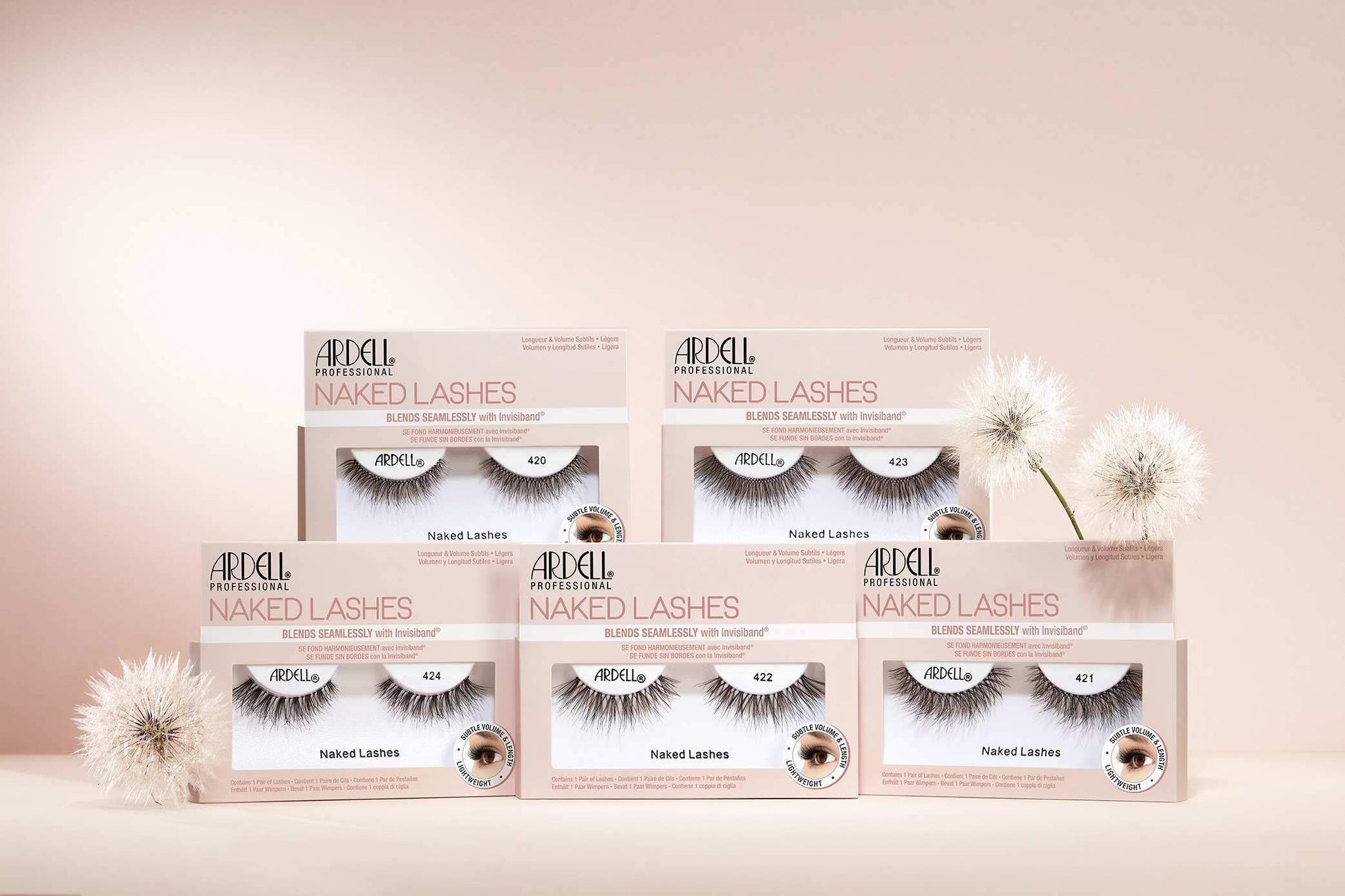Light Gray Naked Lashes 424