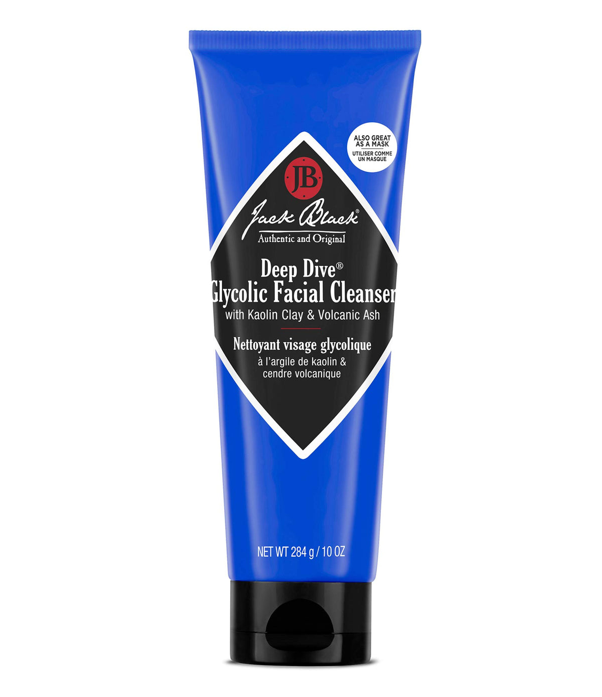 White Smoke Jack Black - Deep Dive Glycolic Facial Cleanser, 10 Fl Oz