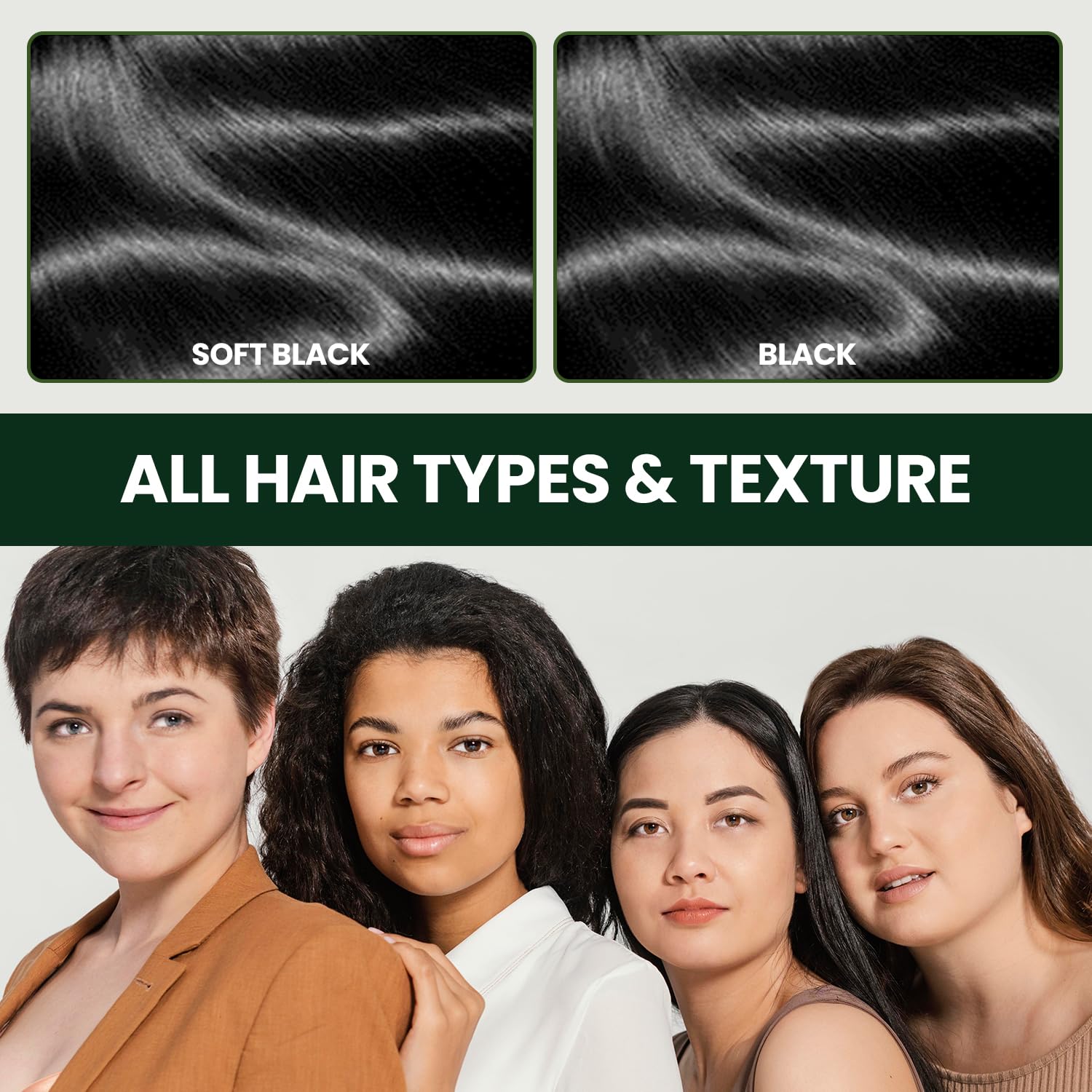Black Dongsung Herb Speedy Color Cream(Soft Black) – Korean Herbal Vegan Hair Dye, PPD-Free, Ammonia-Free, Hypoallergenic – 100% Gray Coverage Odorless Dermatologically Tested Quick 20-Minute Application