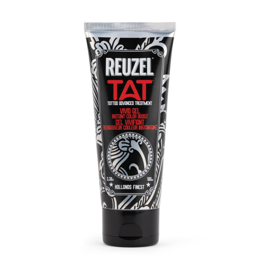 White Smoke REUZEL Vivid Gel, Color Enhancement Revives Tattoos, Moisturizes, Soothes, Vegan Formula and Natural Ingredients, Petroleum Free, 3.38 oz