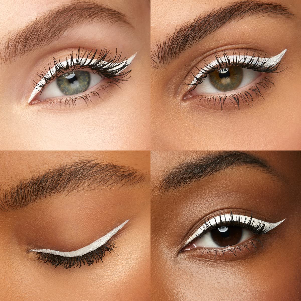 Dark Salmon Kiko Milano Super Colour Waterproof Eyeliner, 01 White