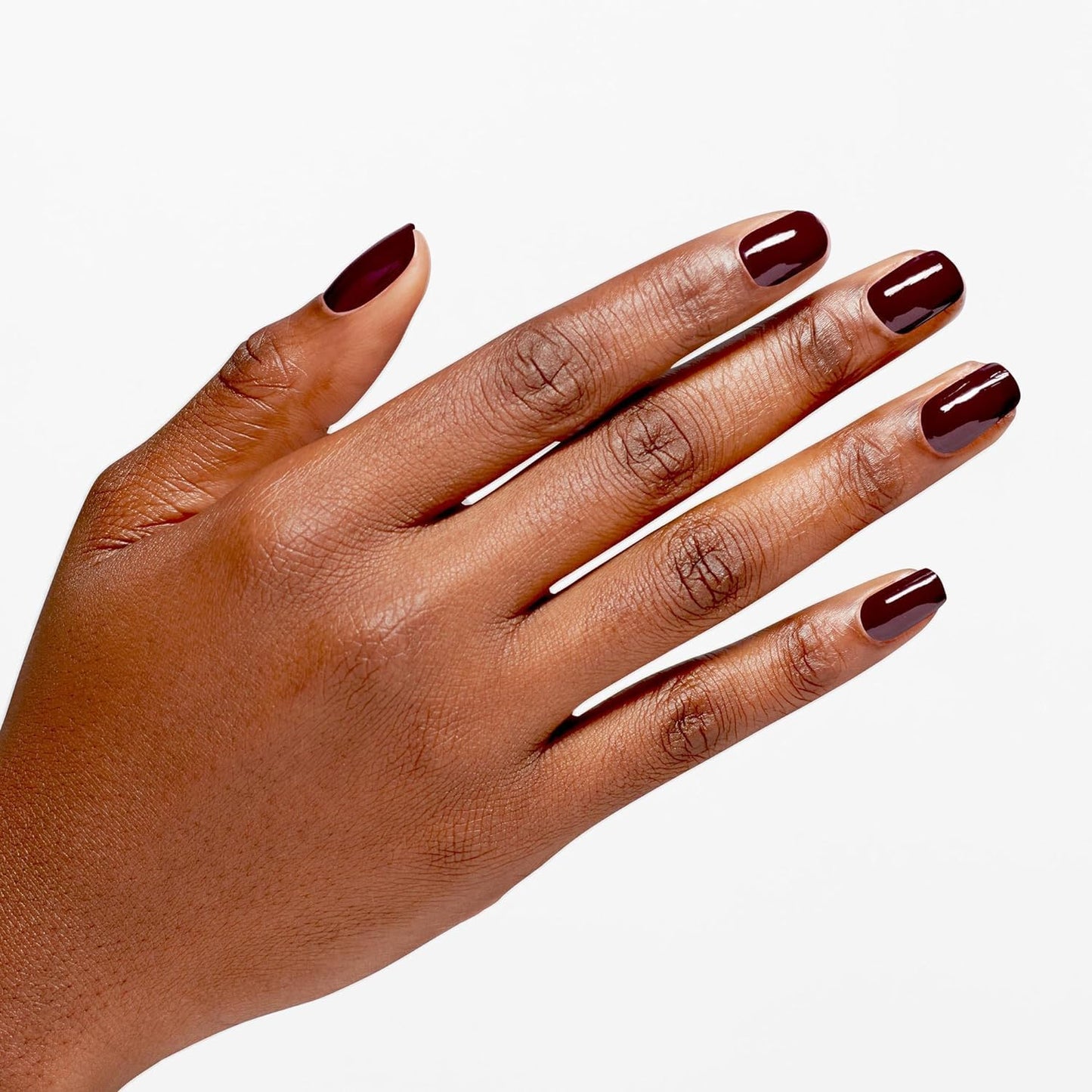 White Smoke OPI Infinite Shine Raisin the Bar | Opaque Dark Red Crème Long Wear Gel Like Nail Polish | Vegan, Long Lasting, Streak Free