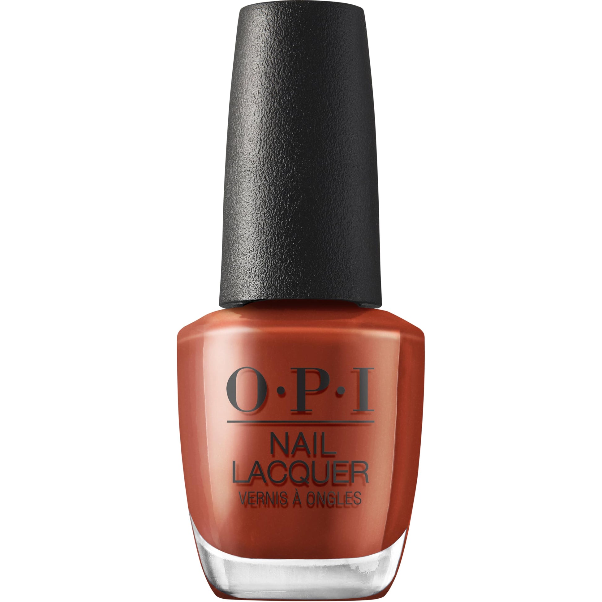 White Smoke OPI Nail Lacquer Slip Dressed Up | Opaque Dark Red Brown Crème Chip Resistant Nail Polish | What's Your Mani-tude | Fall 2025