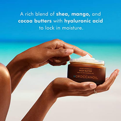 Light Gray Moroccanoil Body Butter Fragrance Originale, 6.8 Fl. Oz.