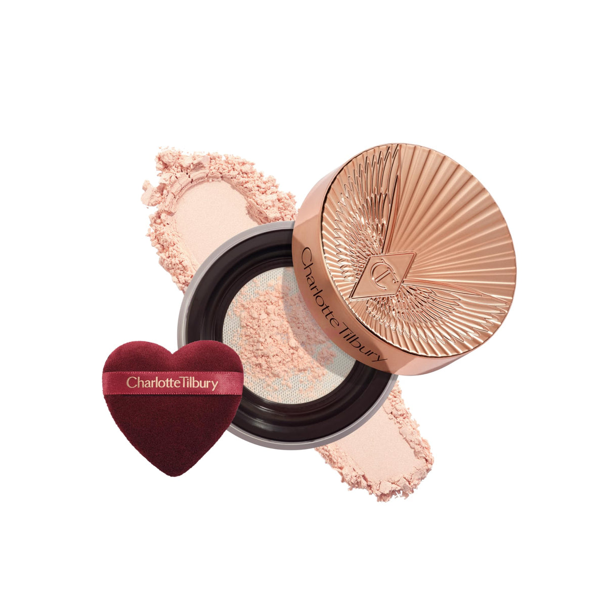 White Smoke Charlotte Tilbury Airbrush Flawless Blur Loose Powder - Longwear, Smoothing