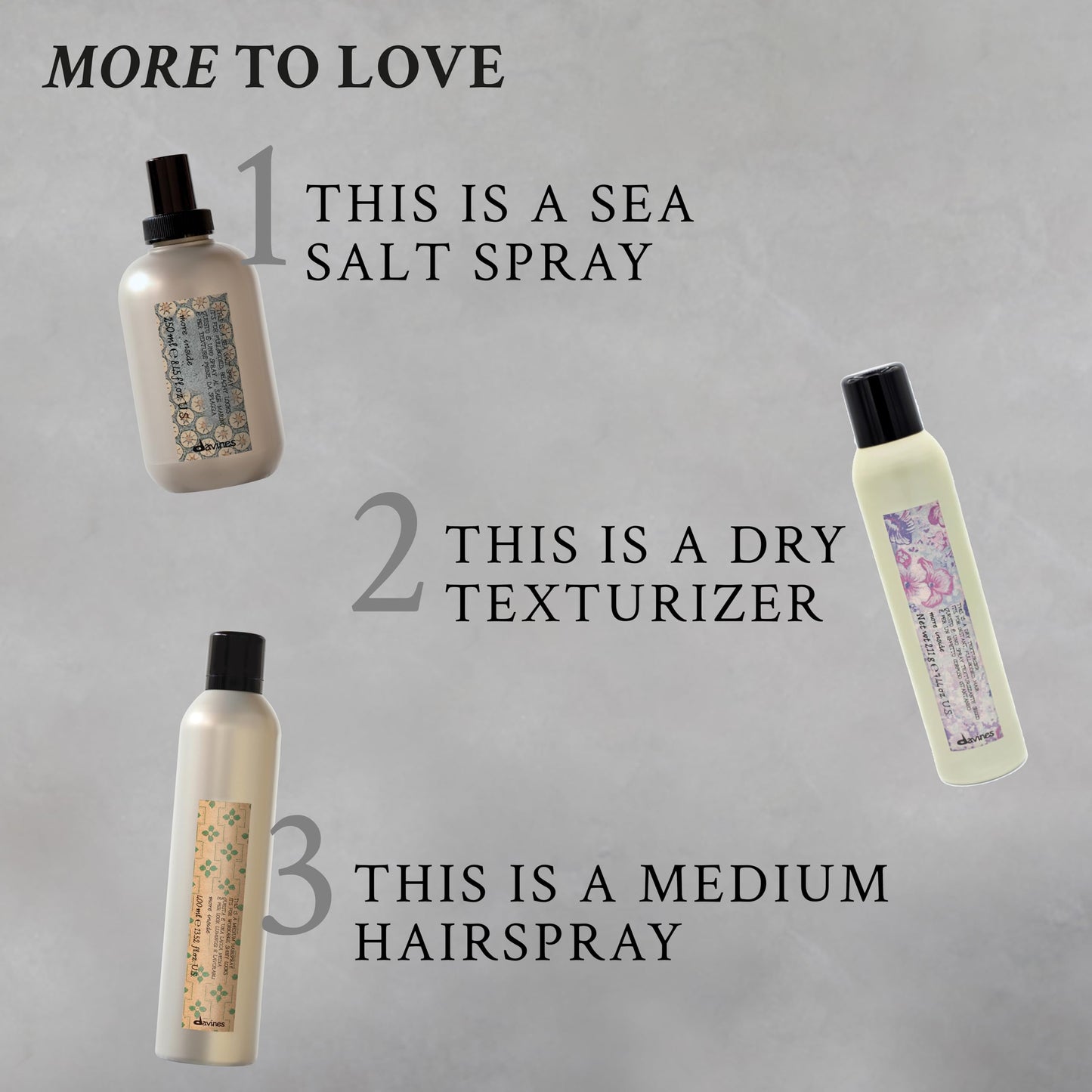 Gray Davines This Is An Invisible Serum, Light Hold Anti-Frizz & Satiny Look - Soft Texture & Separation - Creates Casual "Undone" Styles, Travel Size, 1.69 Fl Oz