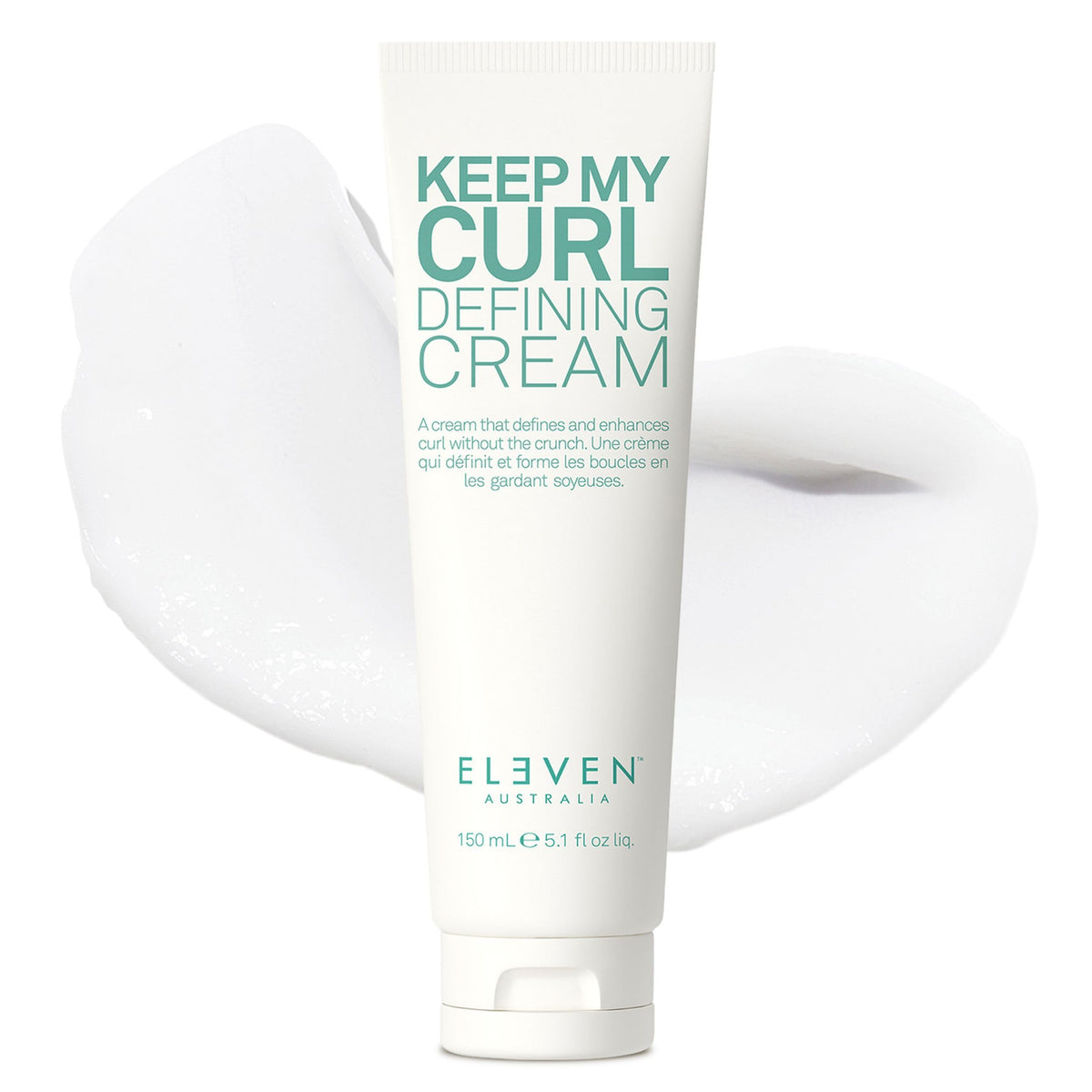 White Smoke ELEVEN AUSTRALIA Keep My Curl Defining Cream, For Wavy Hair - 5.1 Fl Oz