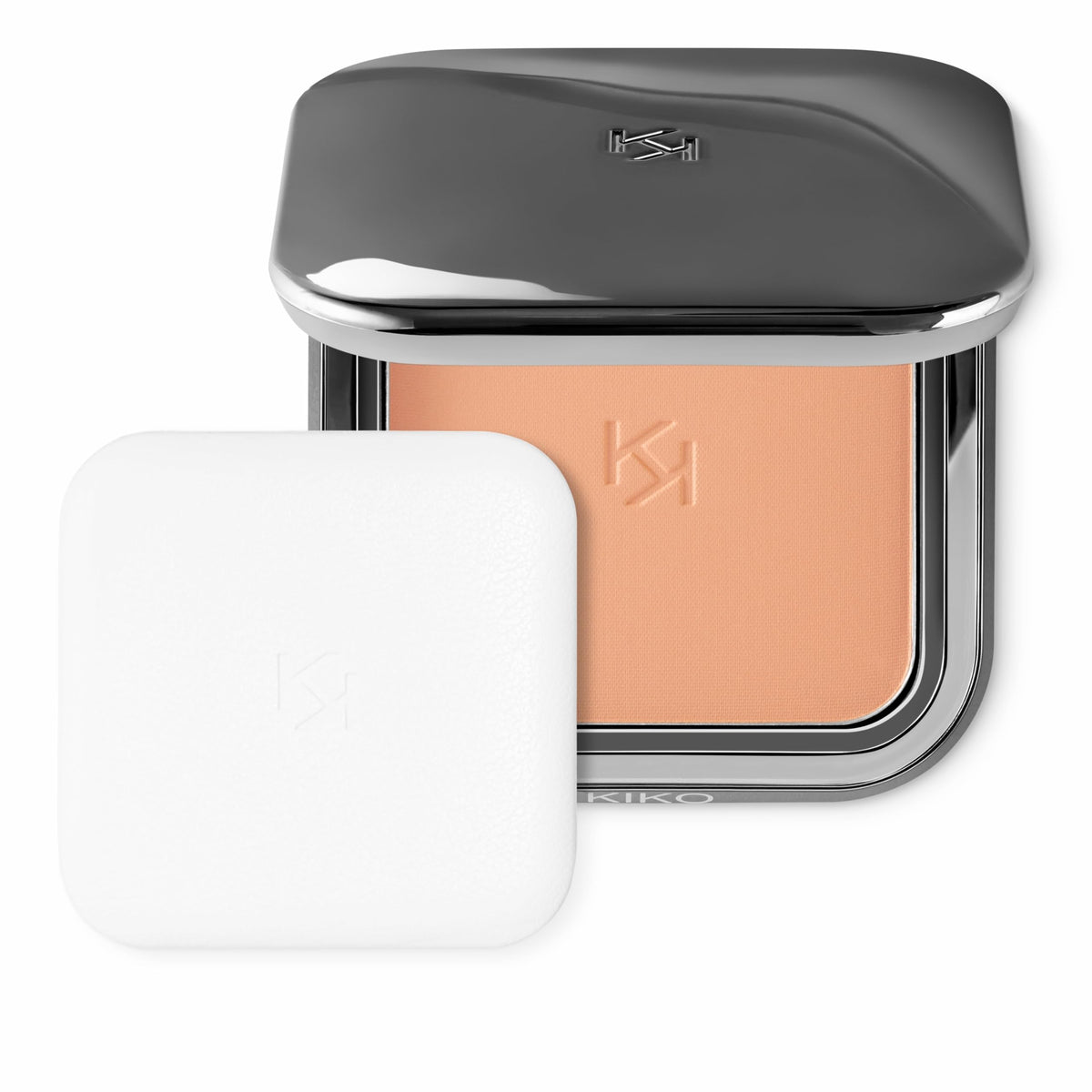 White Smoke KIKO Milano Matte Fusion Pressed Powder,