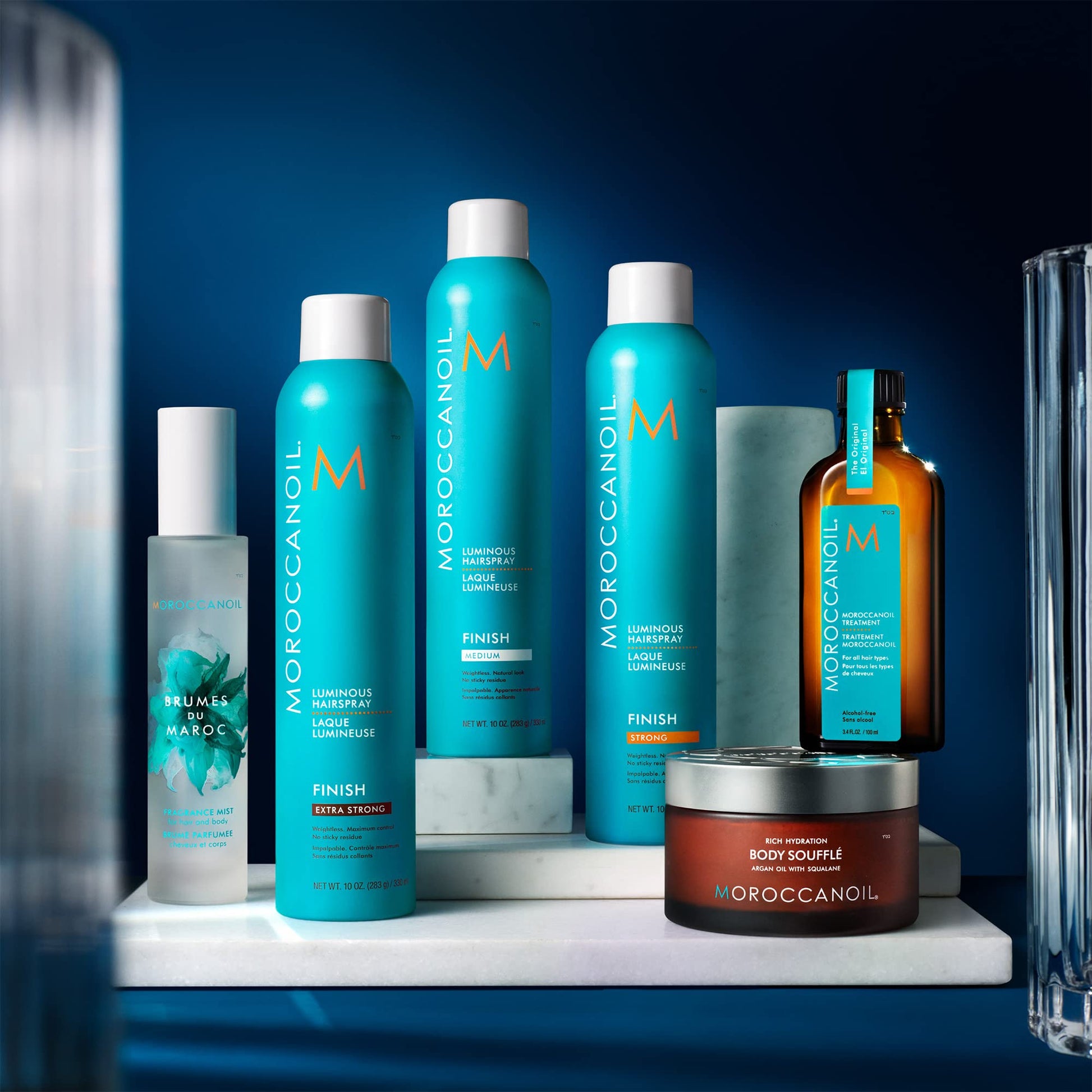 Black Moroccanoil Luminous Hairspray Strong, 10 Fl. Oz