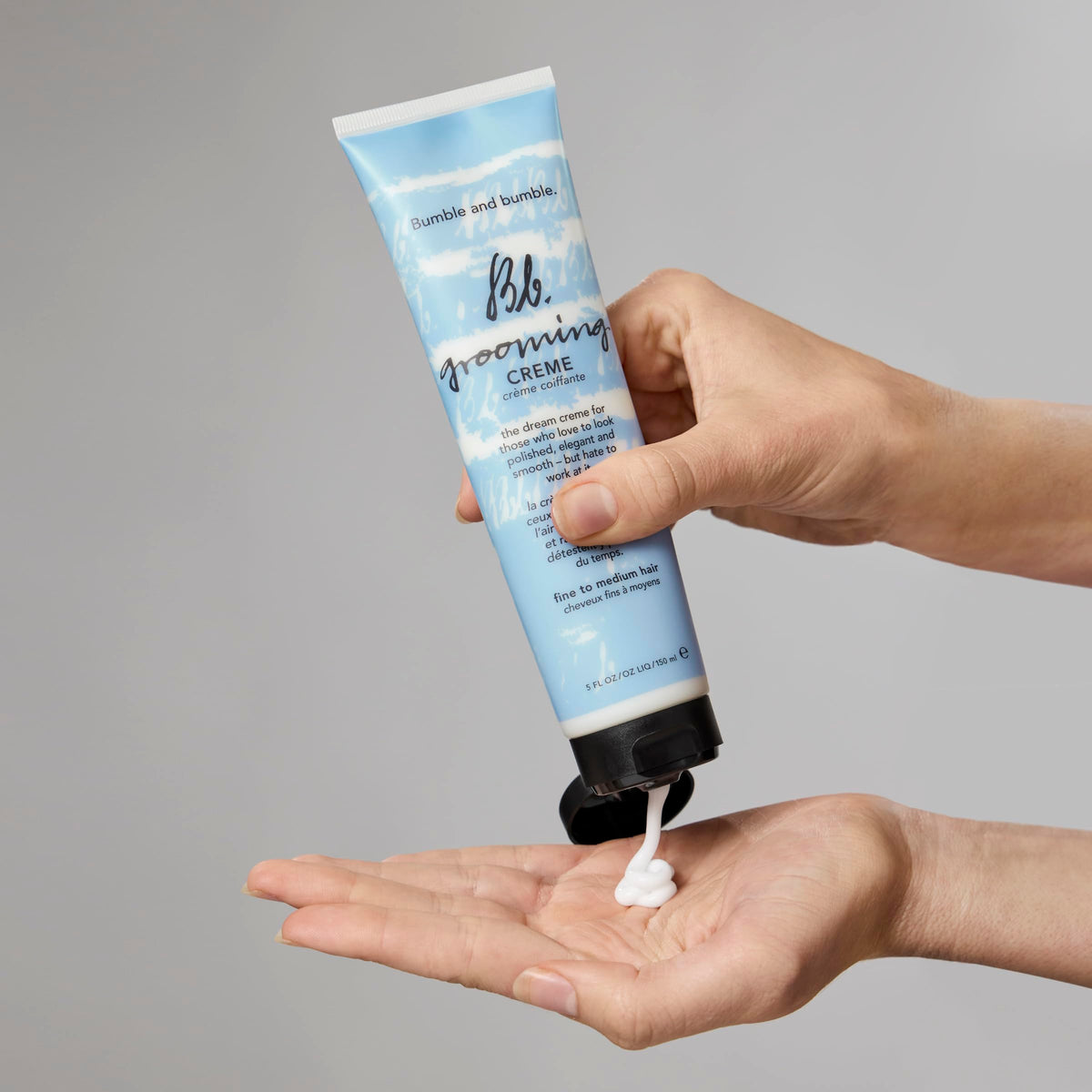 Gray Bumble and bumble. Grooming Creme Hair Styling Cream | Smoothing + Subtle Hold | For Fine to Medium Hair, 5 Fl Oz