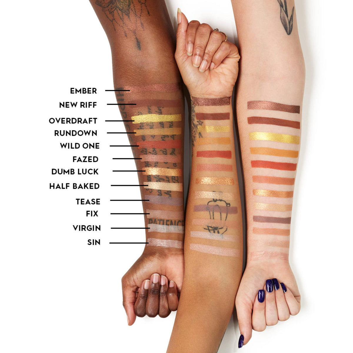 White Smoke URBAN DECAY 24/7 Eyeshadow - Peach Matte Shadow (Introvert)