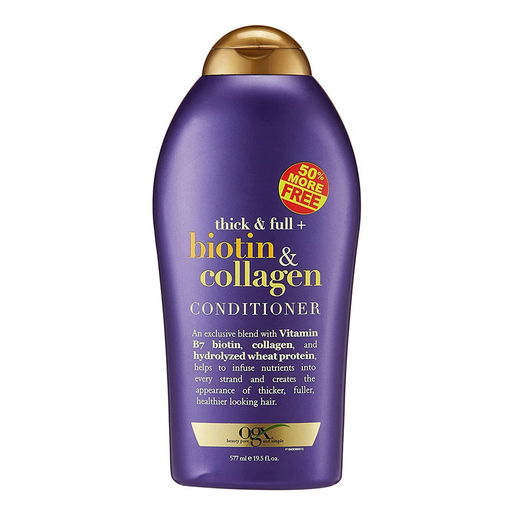 White Smoke OGX Biotin &amp; Collagen Conditioner - 19.5oz